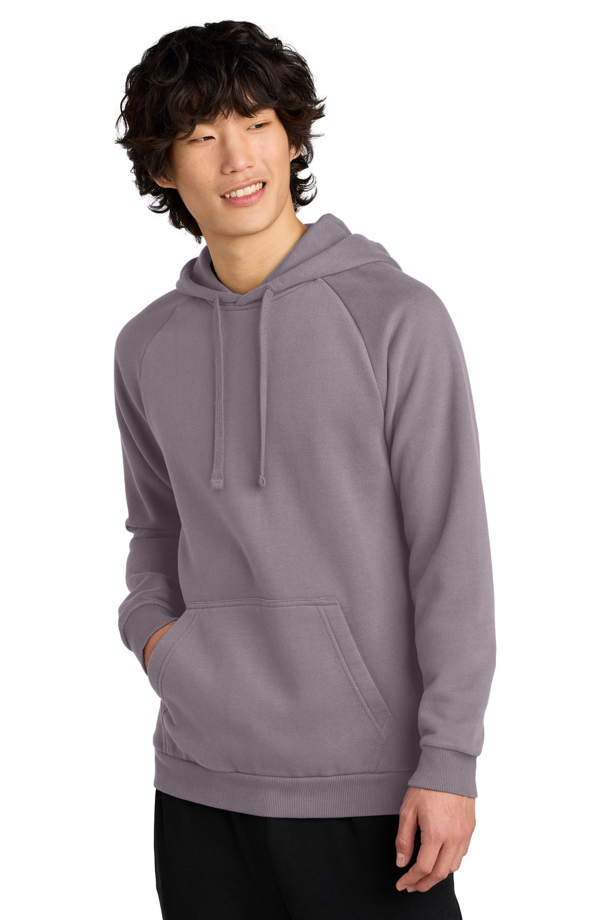 Custom logo District® Cloud Fleece Hoodie DT7800 in Smoky Amethyst