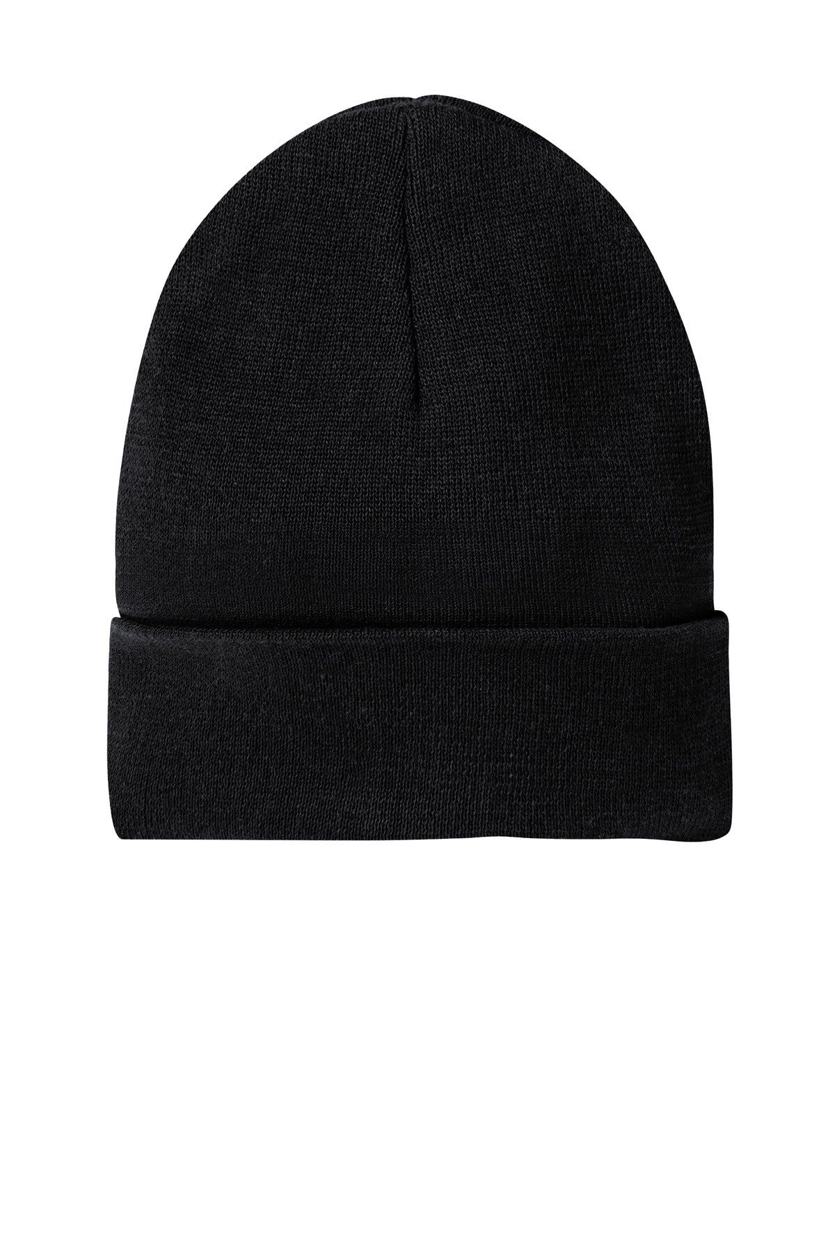 Custom logo District® Re-Beanie® DT815 in Black