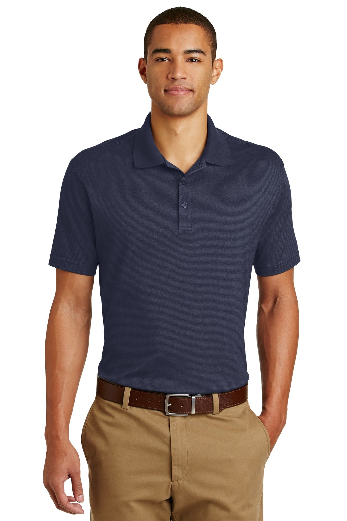 Custom logo Eddie Bauer® Performance Polo. EB102 in Navy
