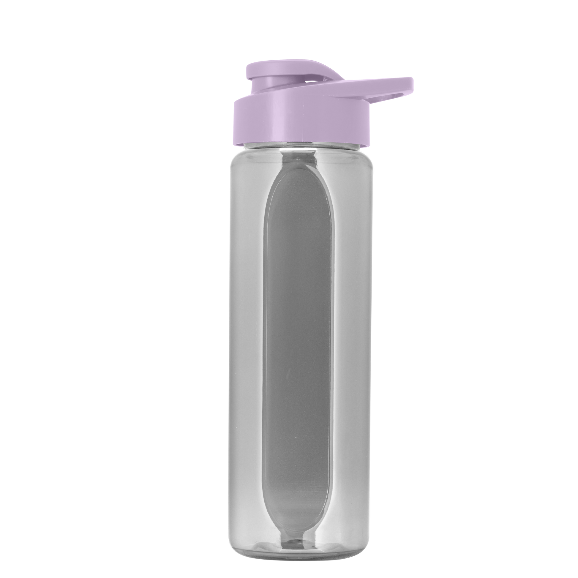 Boss Embossed RPET Bottle with Drink-Thru Lid - 26 oz.