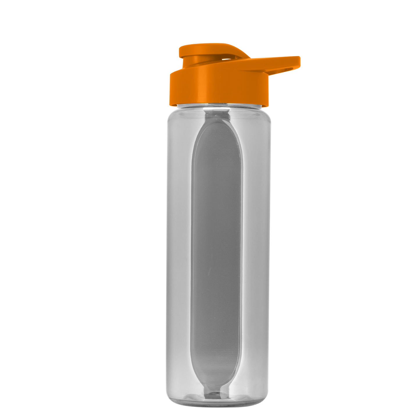 Boss Embossed RPET Bottle with Drink-Thru Lid - 26 oz.