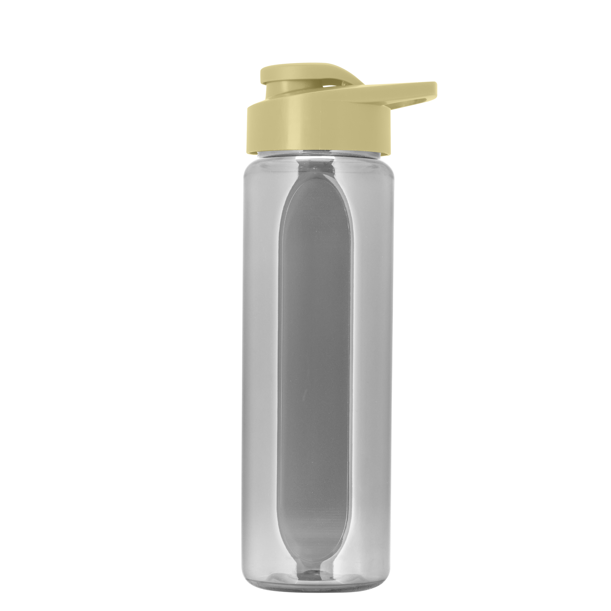 Boss Embossed RPET Bottle with Drink-Thru Lid - 26 oz.