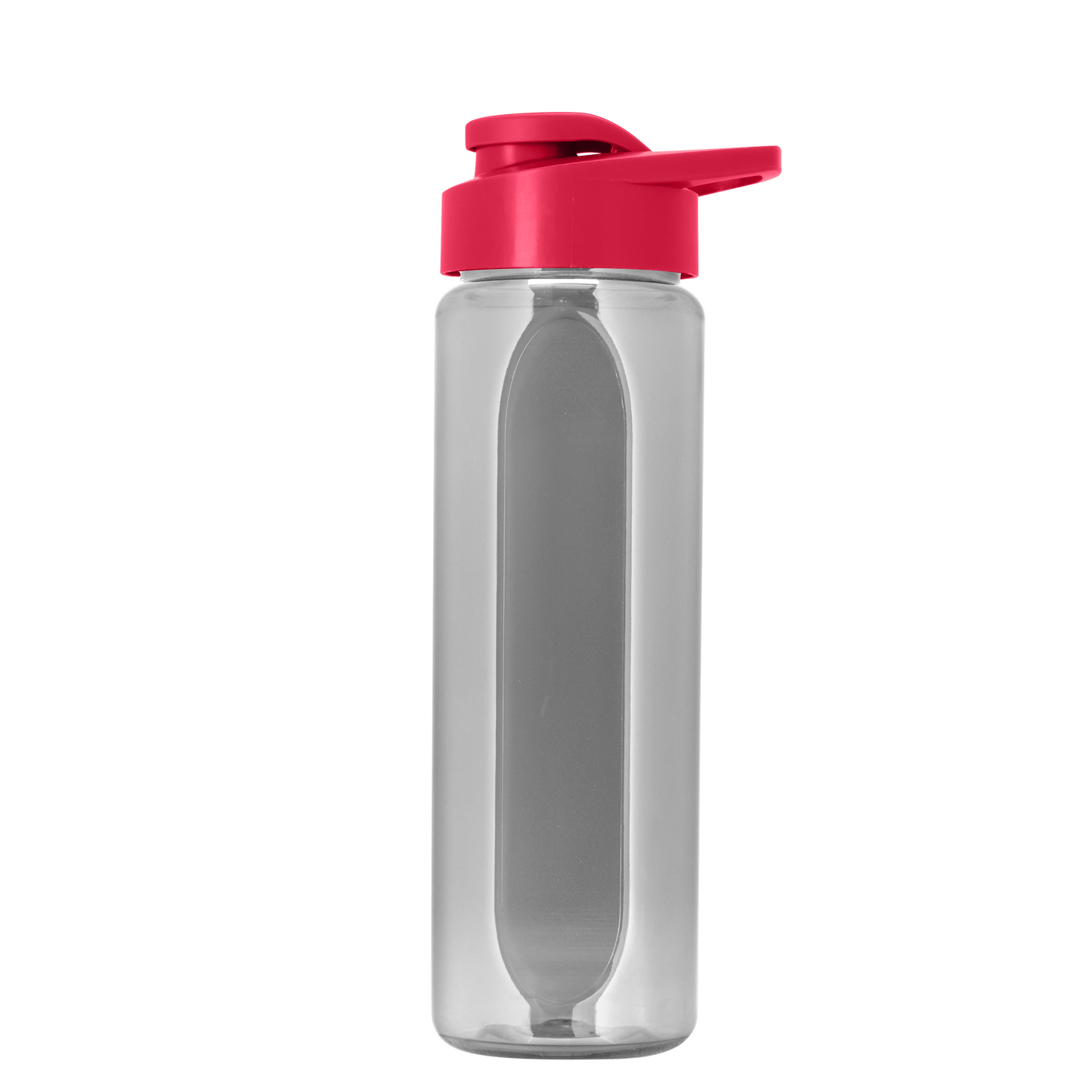 Boss Embossed RPET Bottle with Drink-Thru Lid - 26 oz.