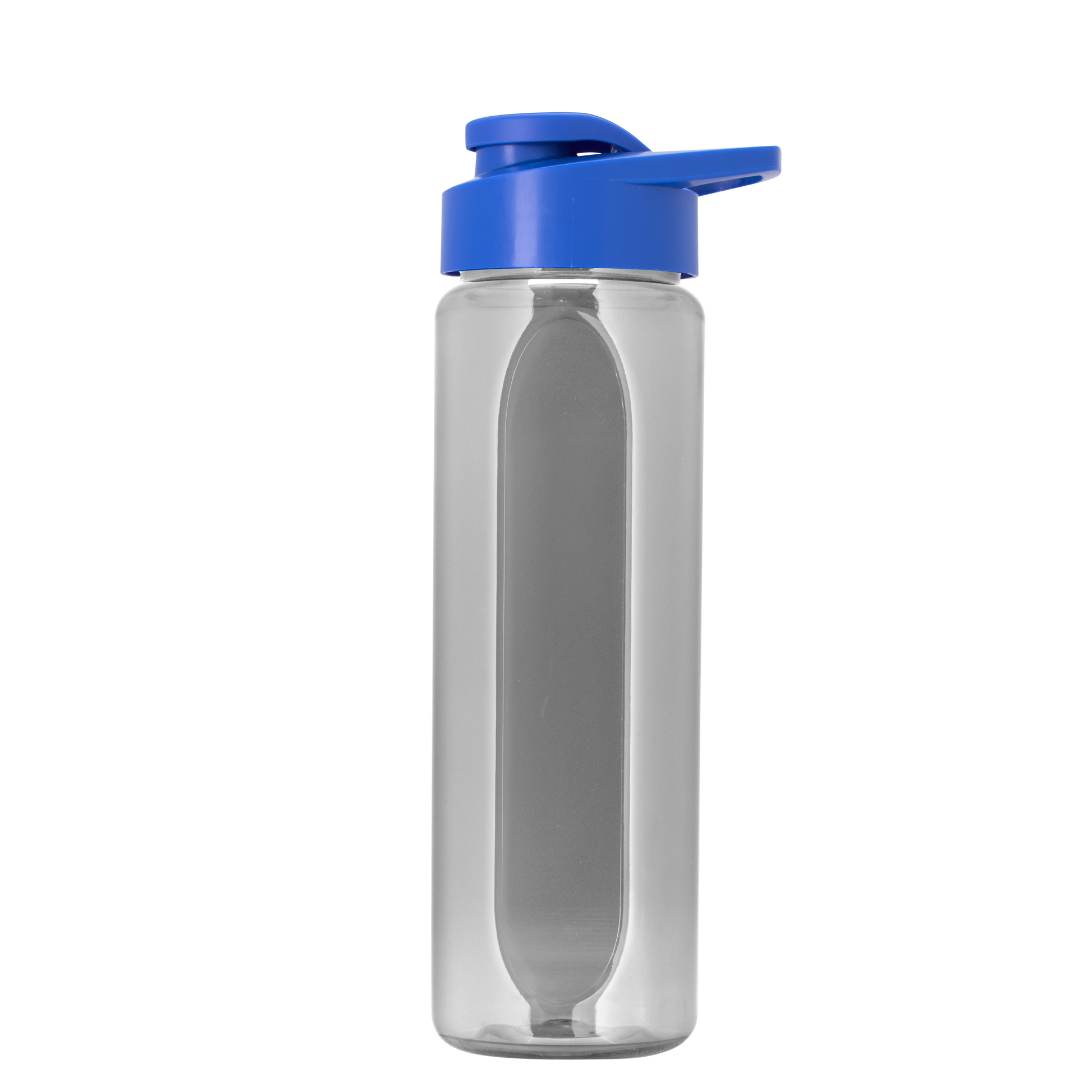 Boss Embossed RPET Bottle with Drink-Thru Lid - 26 oz.