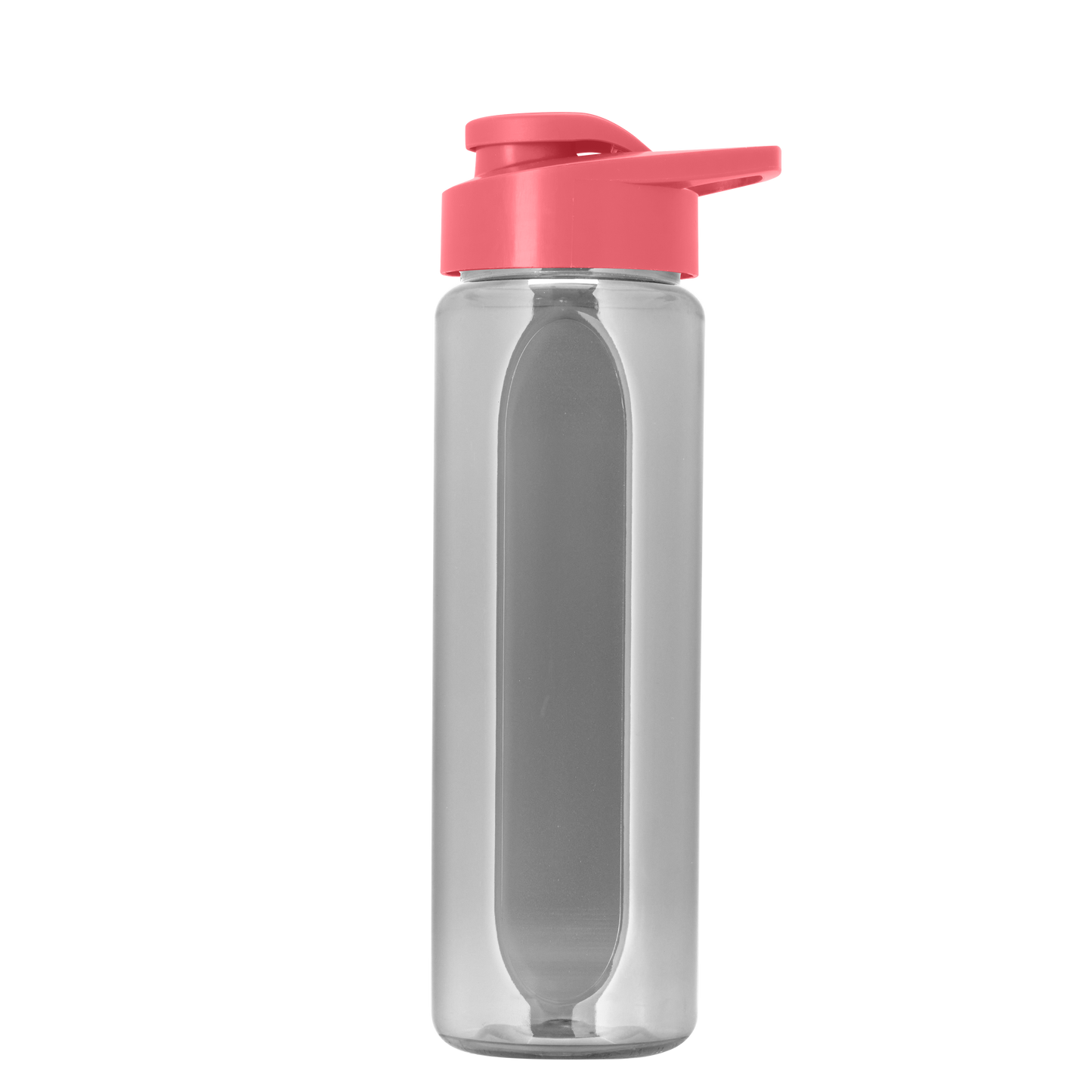Boss Embossed RPET Bottle with Drink-Thru Lid - 26 oz.
