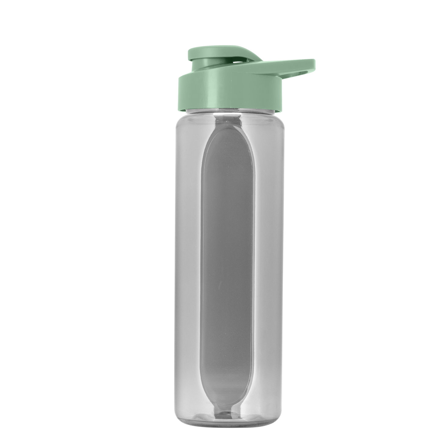 Boss Embossed RPET Bottle with Drink-Thru Lid - 26 oz.