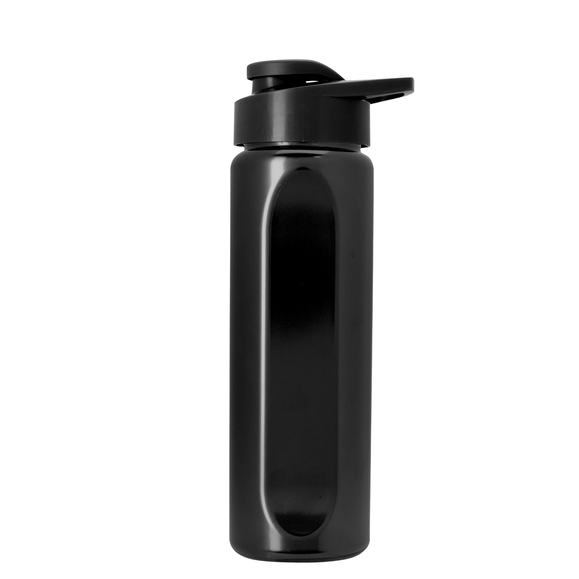 Boss Embossed RPET Bottle with Drink-Thru Lid - 26 oz.
