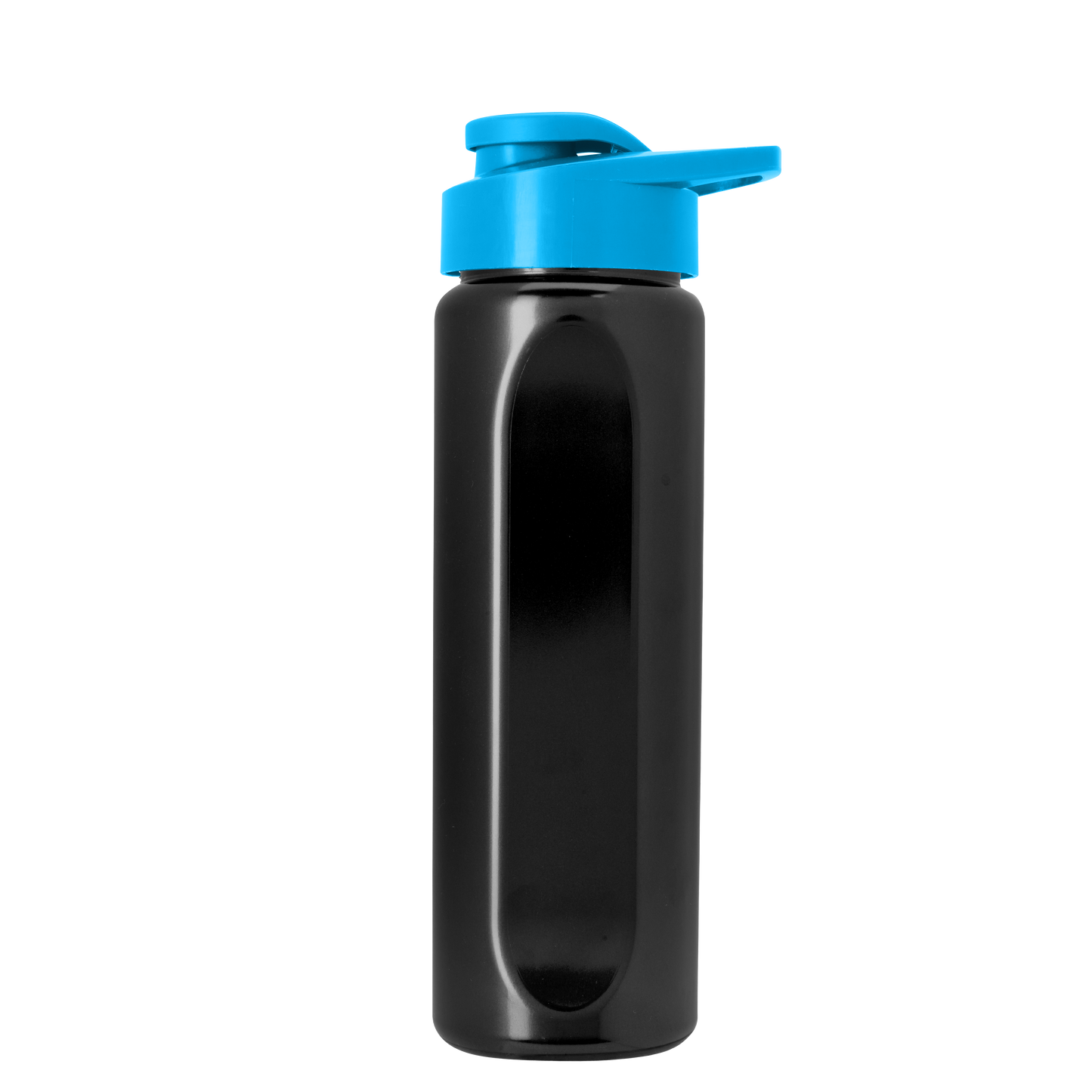 Boss Embossed RPET Bottle with Drink-Thru Lid - 26 oz.