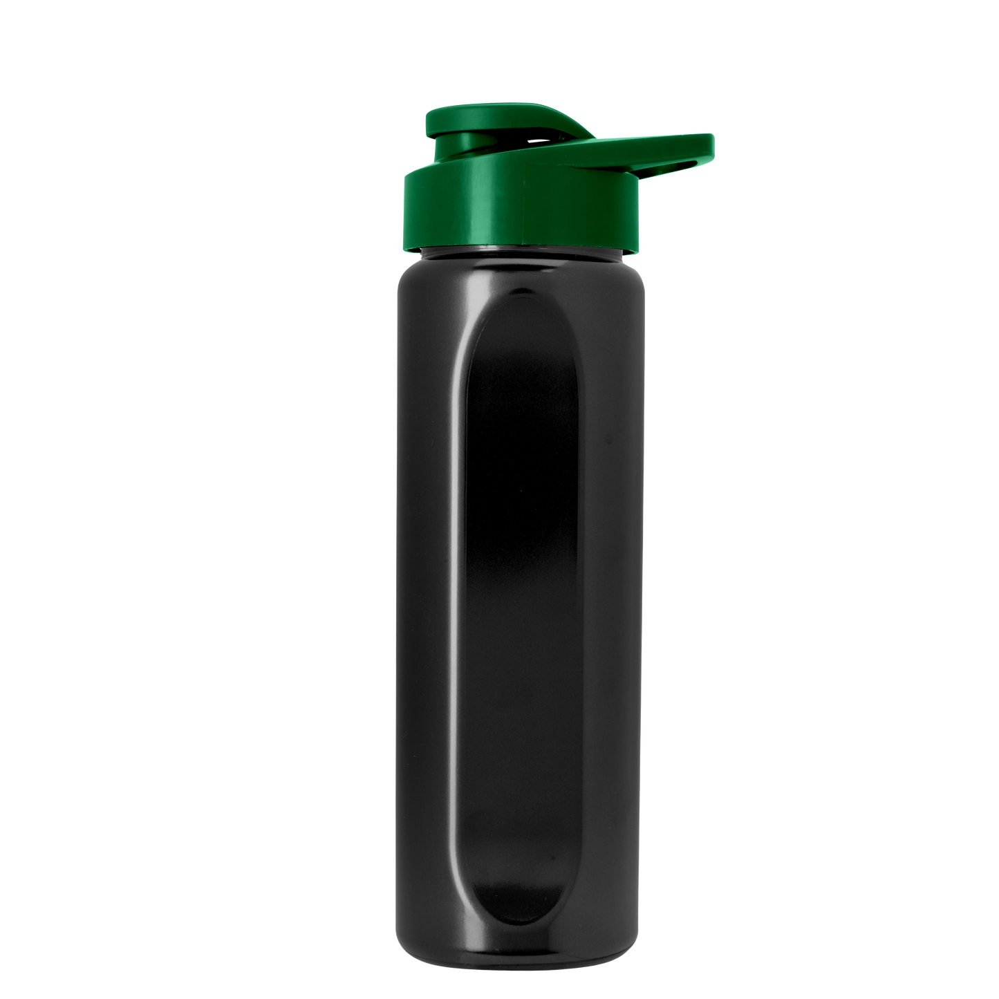 Boss Embossed RPET Bottle with Drink-Thru Lid - 26 oz.