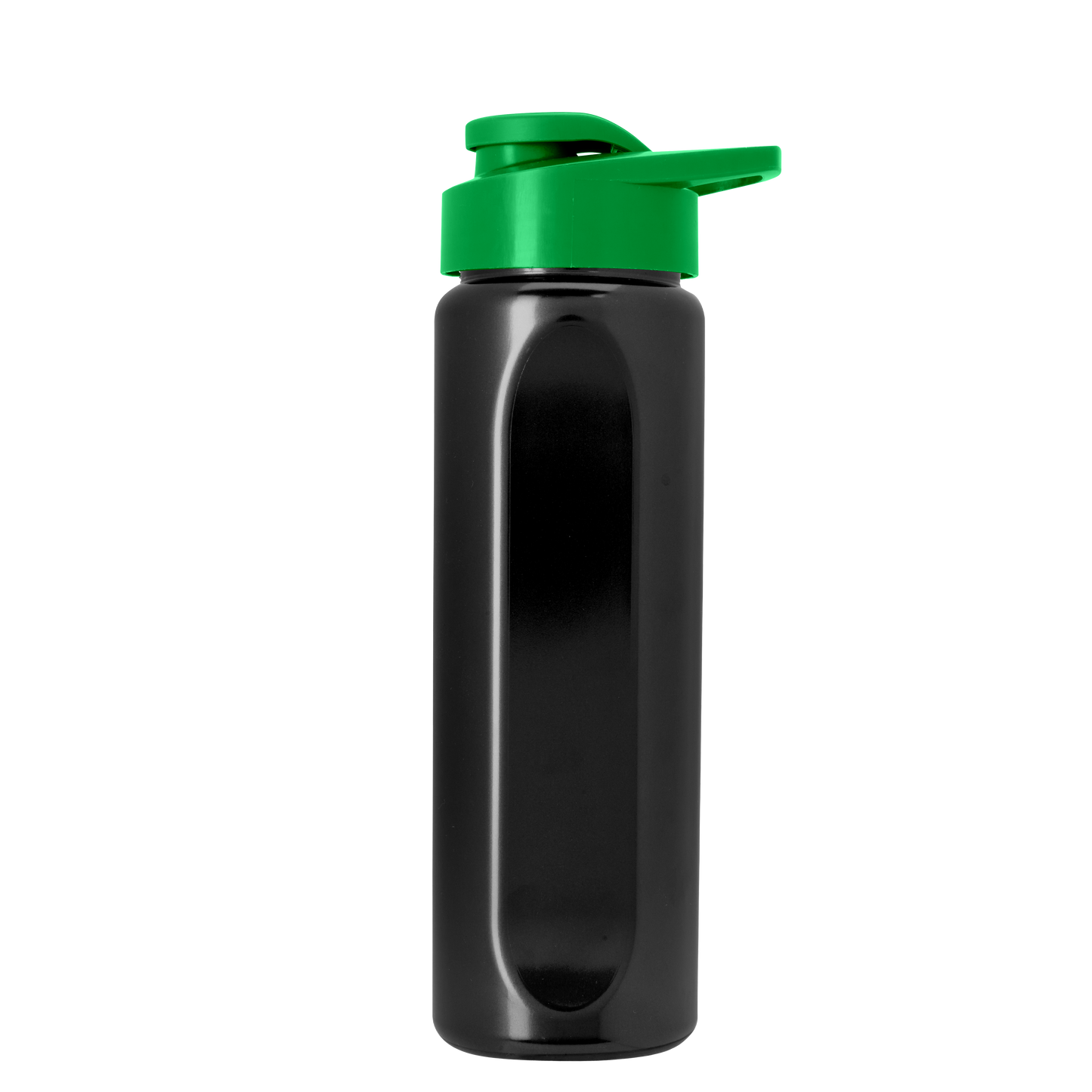 Boss Embossed RPET Bottle with Drink-Thru Lid - 26 oz.