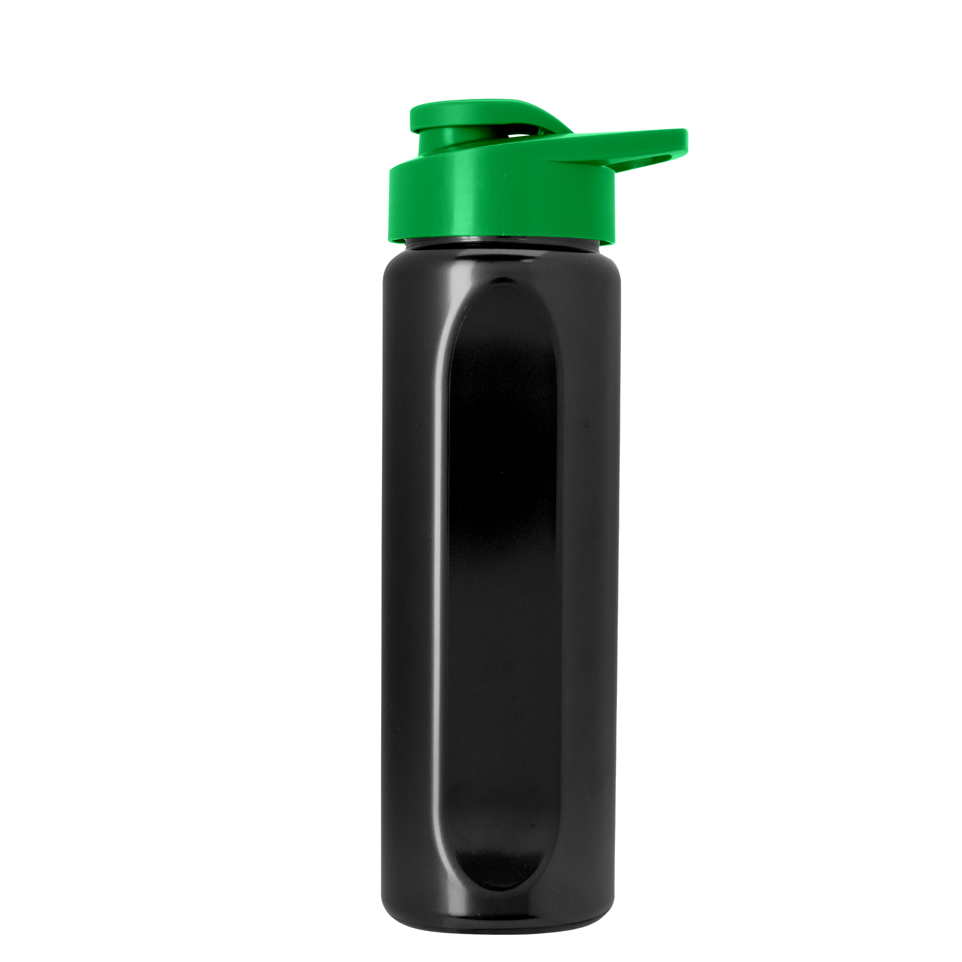 Boss Embossed RPET Bottle with Drink-Thru Lid - 26 oz.