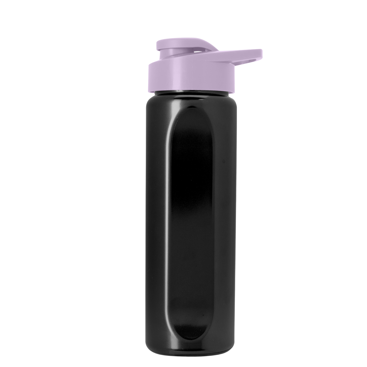 Boss Embossed RPET Bottle with Drink-Thru Lid - 26 oz.