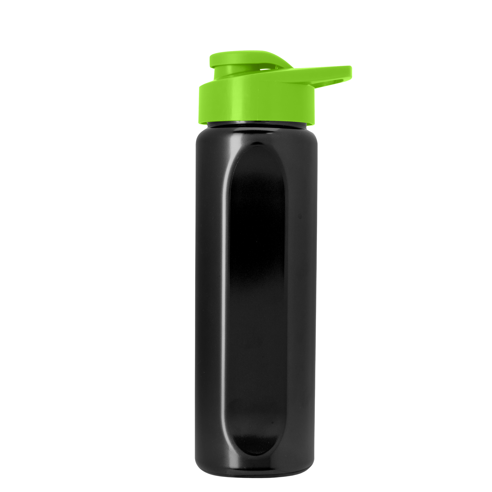 Boss Embossed RPET Bottle with Drink-Thru Lid - 26 oz.
