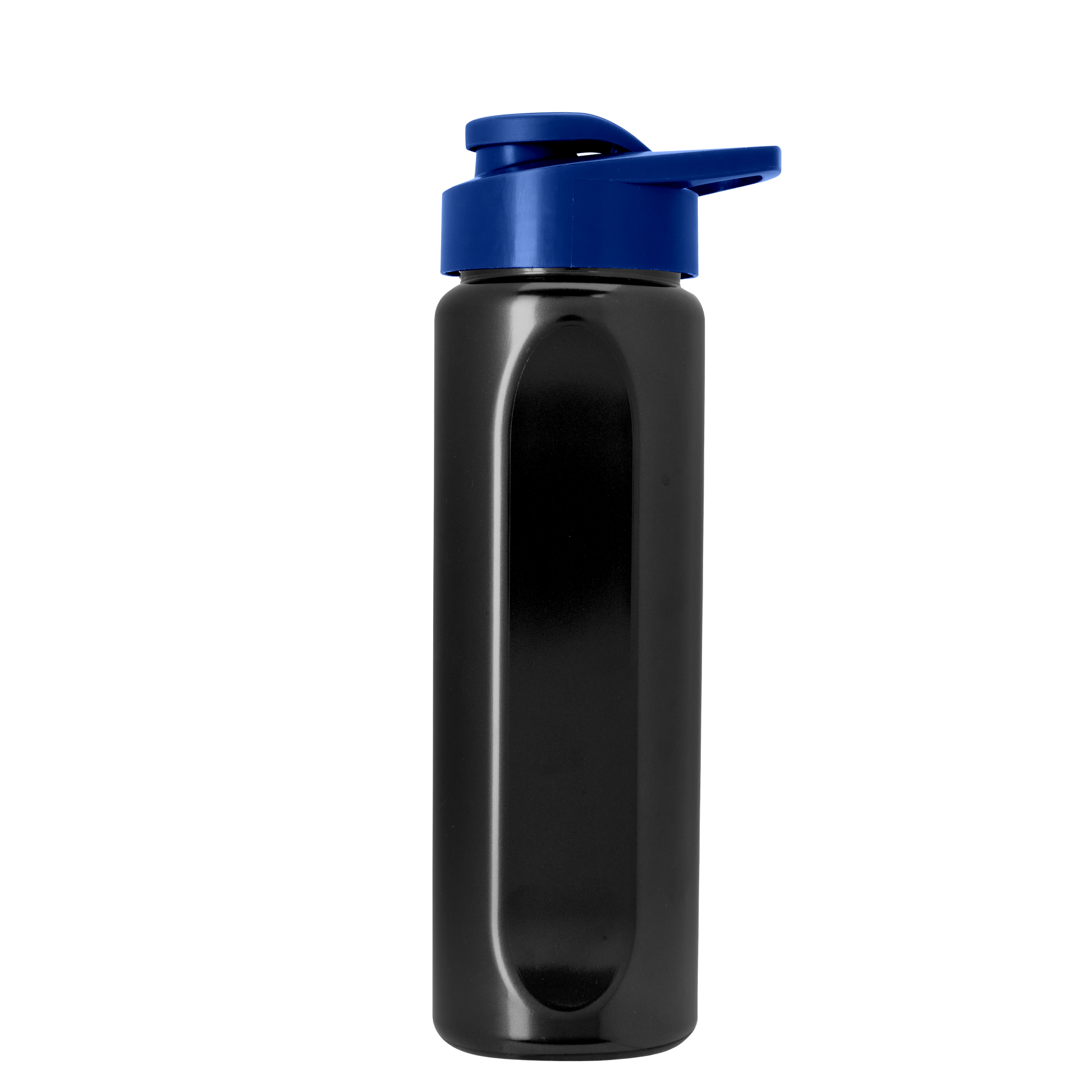 Boss Embossed RPET Bottle with Drink-Thru Lid - 26 oz.