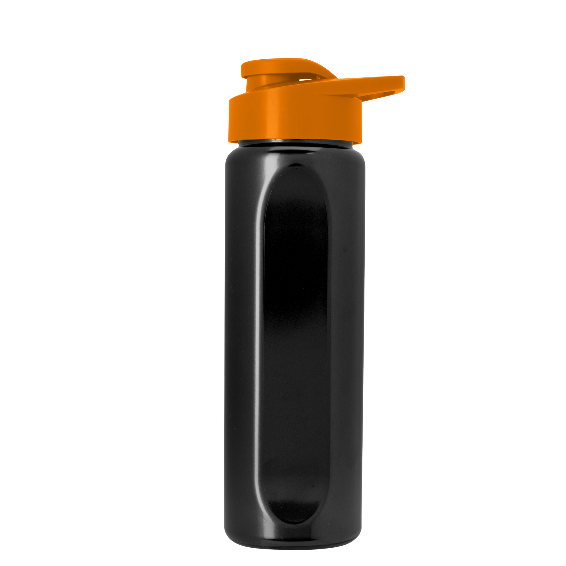 Boss Embossed RPET Bottle with Drink-Thru Lid - 26 oz.