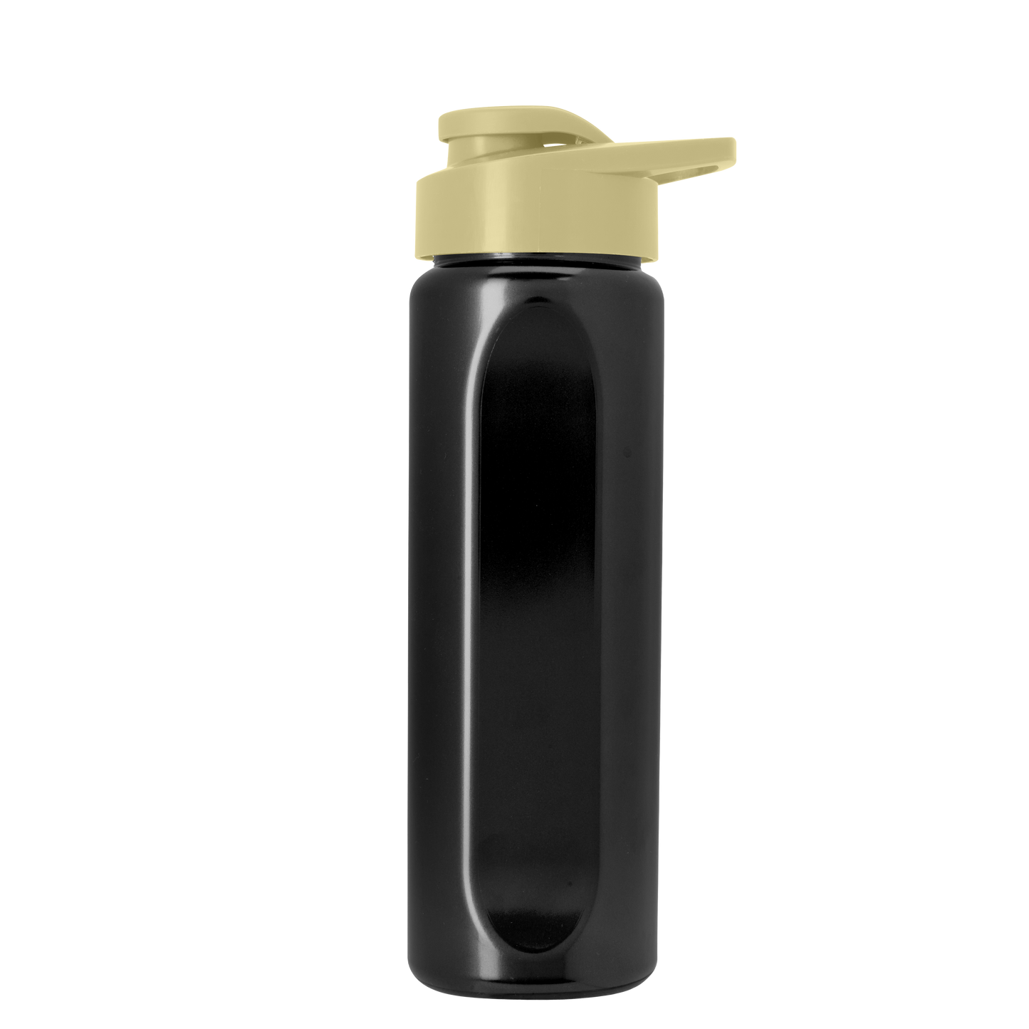 Boss Embossed RPET Bottle with Drink-Thru Lid - 26 oz.