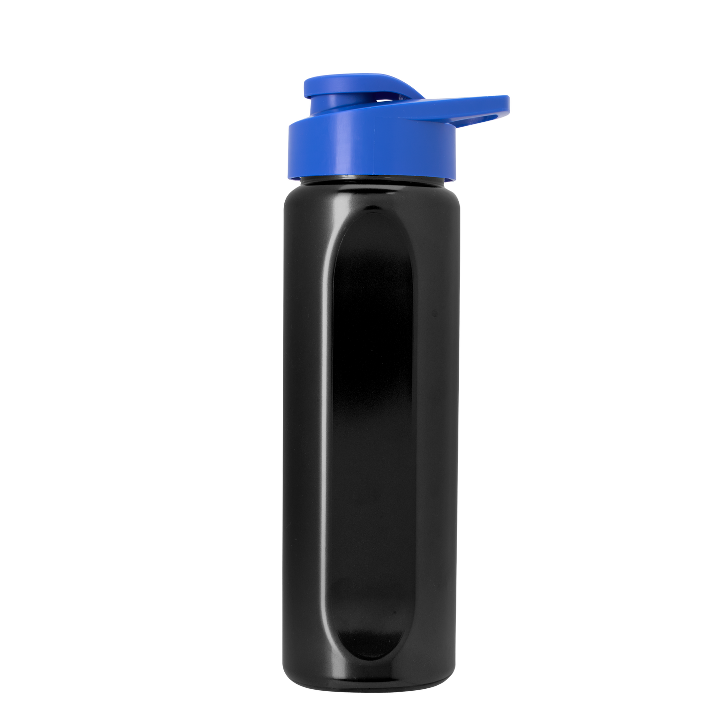Boss Embossed RPET Bottle with Drink-Thru Lid - 26 oz.