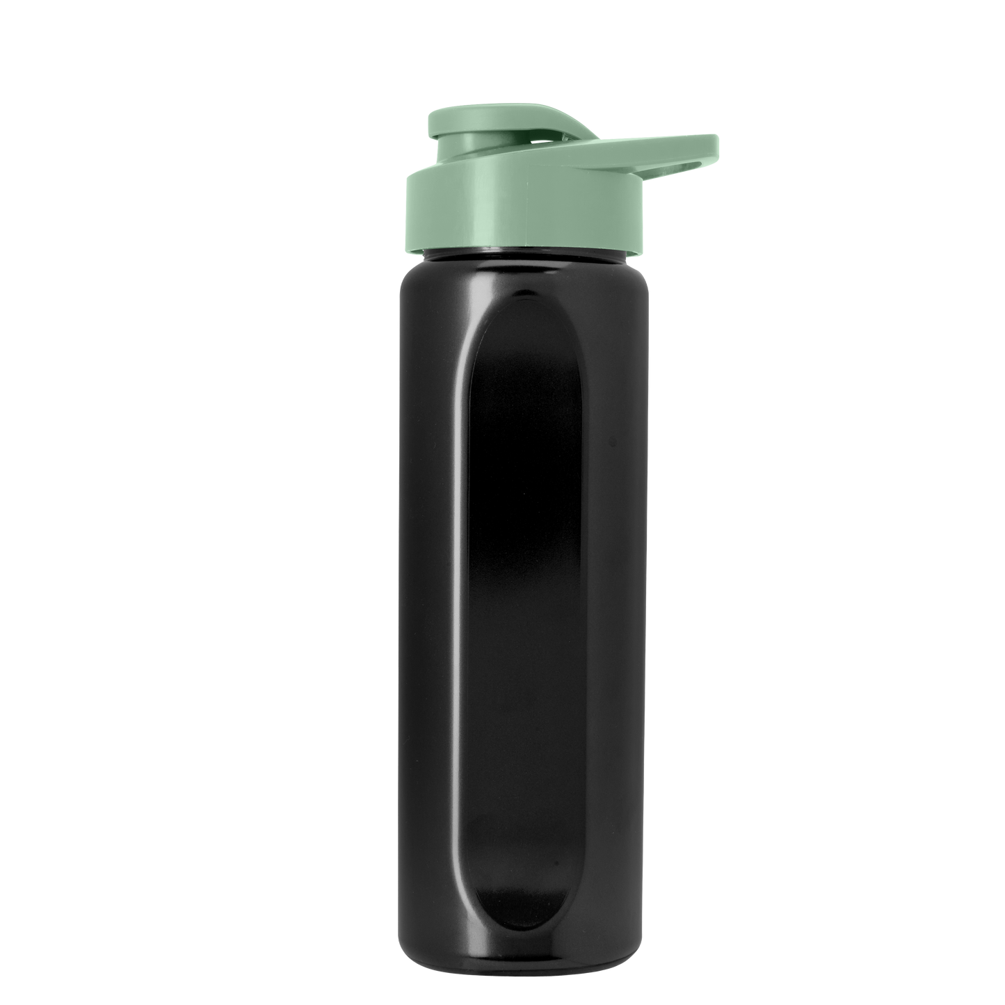 Boss Embossed RPET Bottle with Drink-Thru Lid - 26 oz.