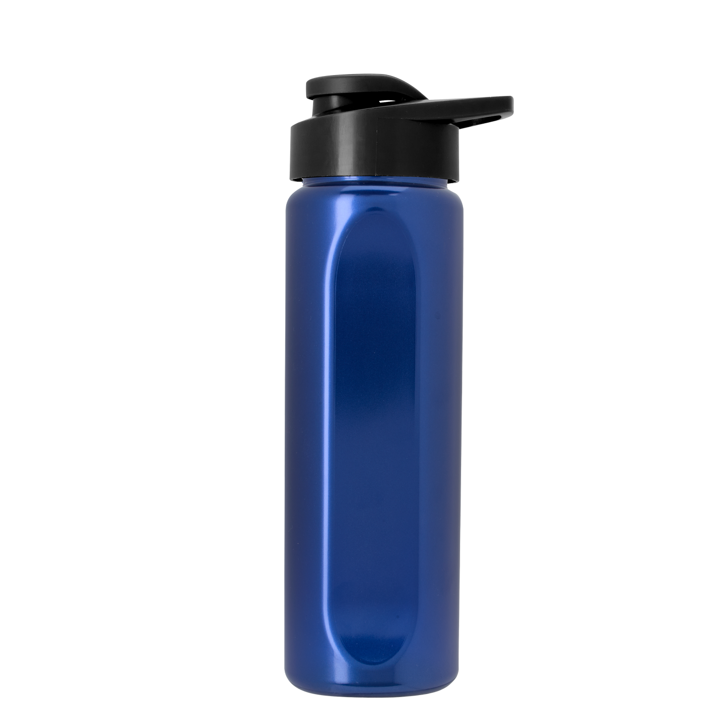 Boss Embossed RPET Bottle with Drink-Thru Lid - 26 oz.
