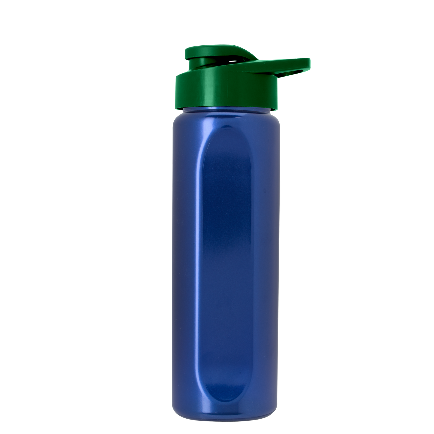 Boss Embossed RPET Bottle with Drink-Thru Lid - 26 oz.