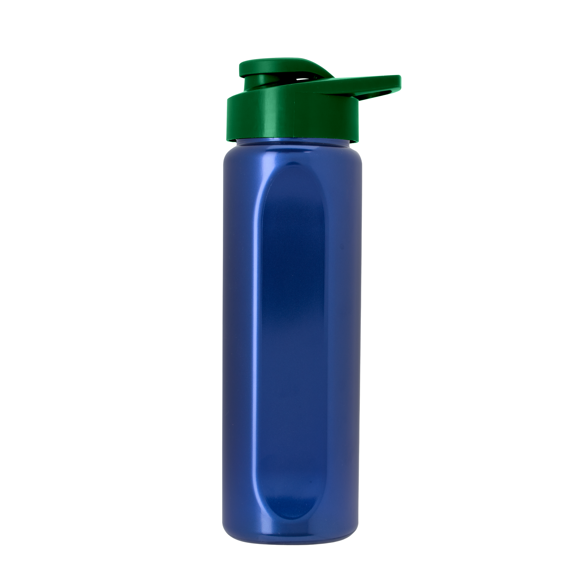 Boss Embossed RPET Bottle with Drink-Thru Lid - 26 oz.