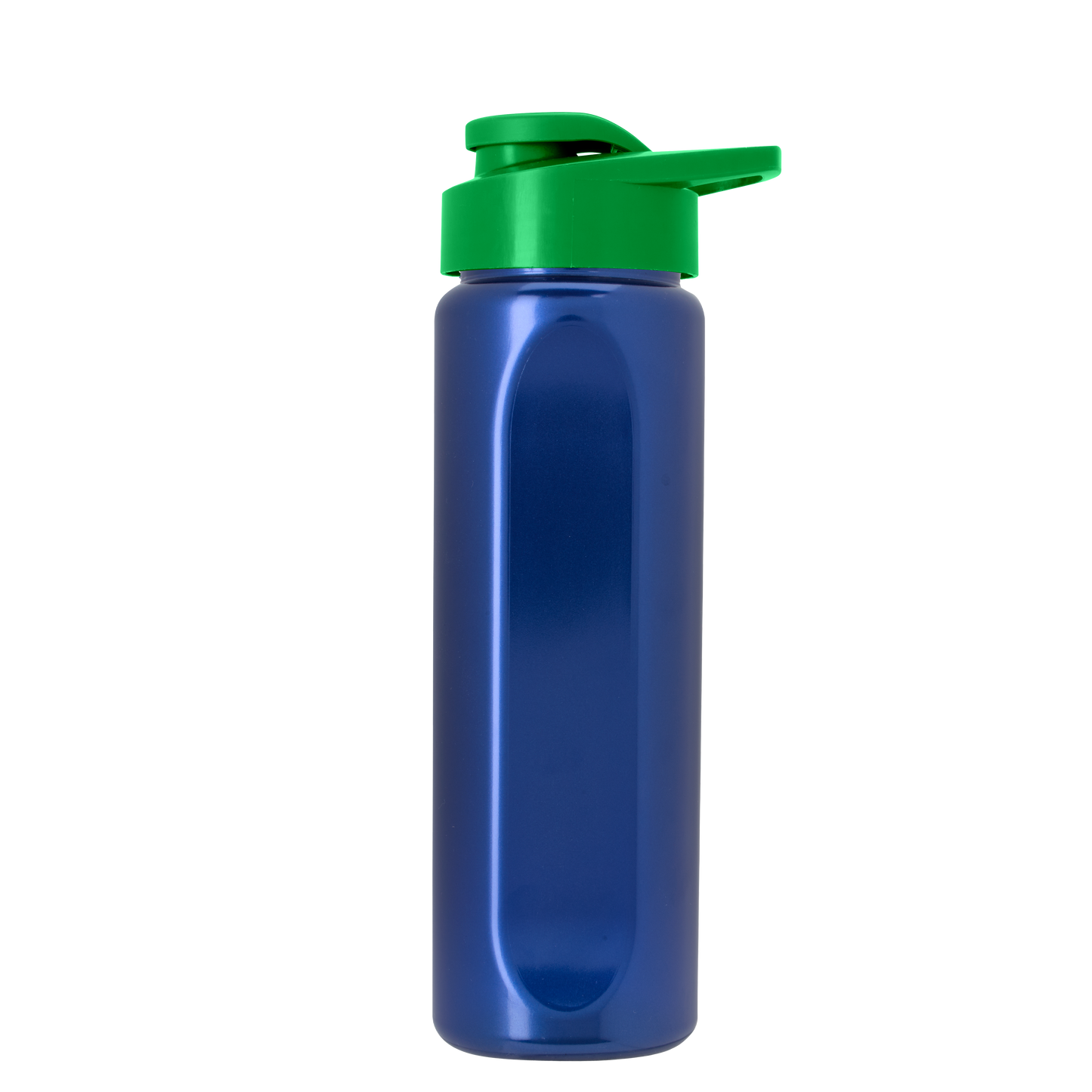 Boss Embossed RPET Bottle with Drink-Thru Lid - 26 oz.