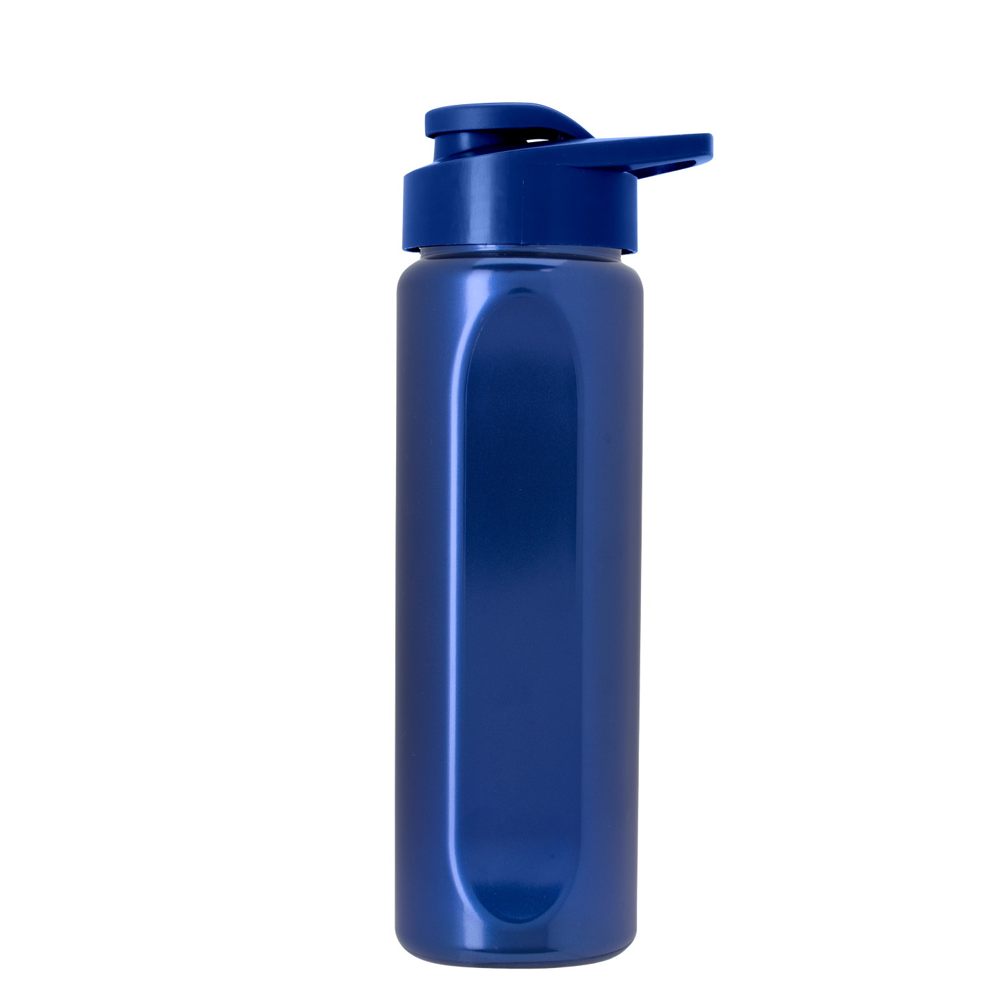 Boss Embossed RPET Bottle with Drink-Thru Lid - 26 oz.