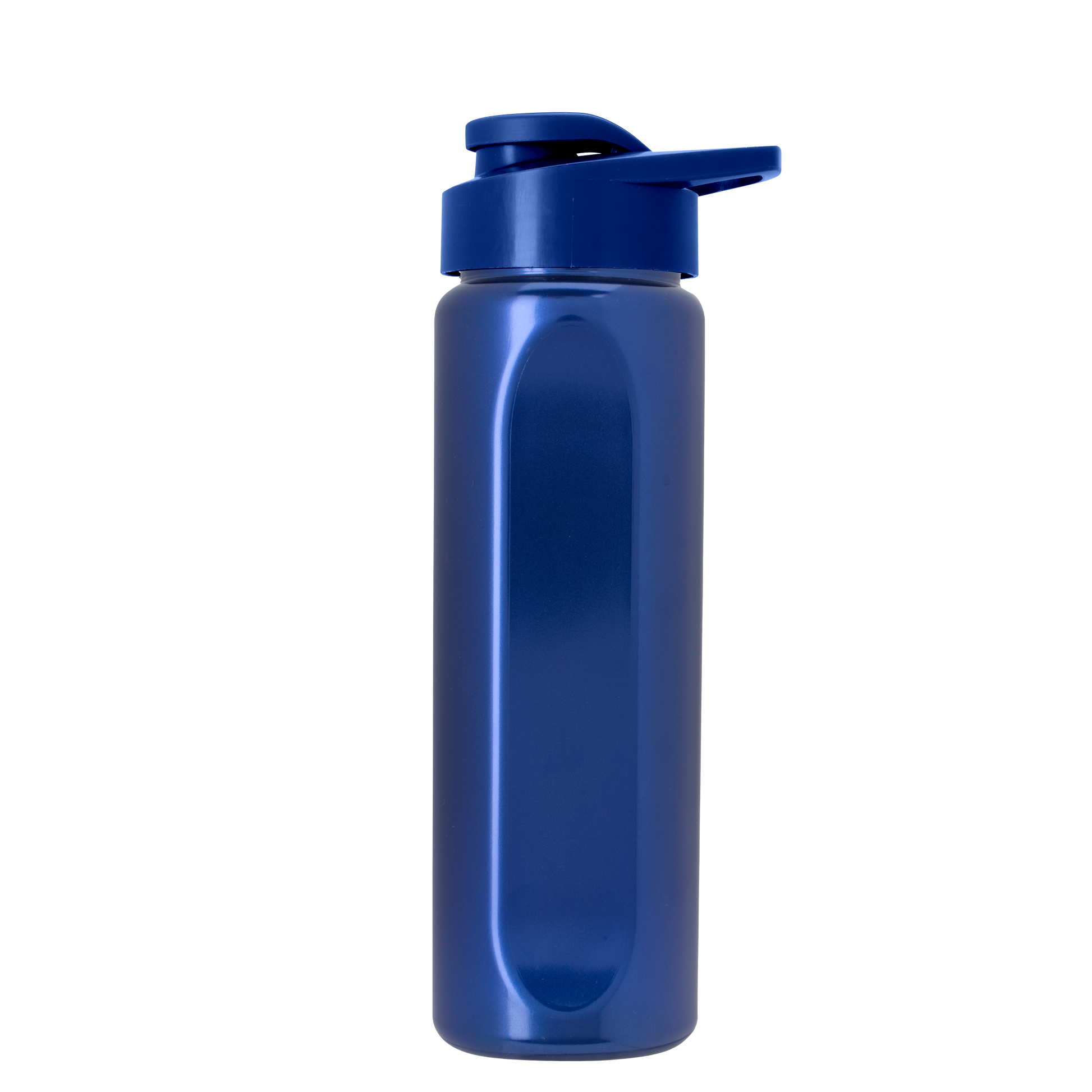 Boss Embossed RPET Bottle with Drink-Thru Lid - 26 oz.