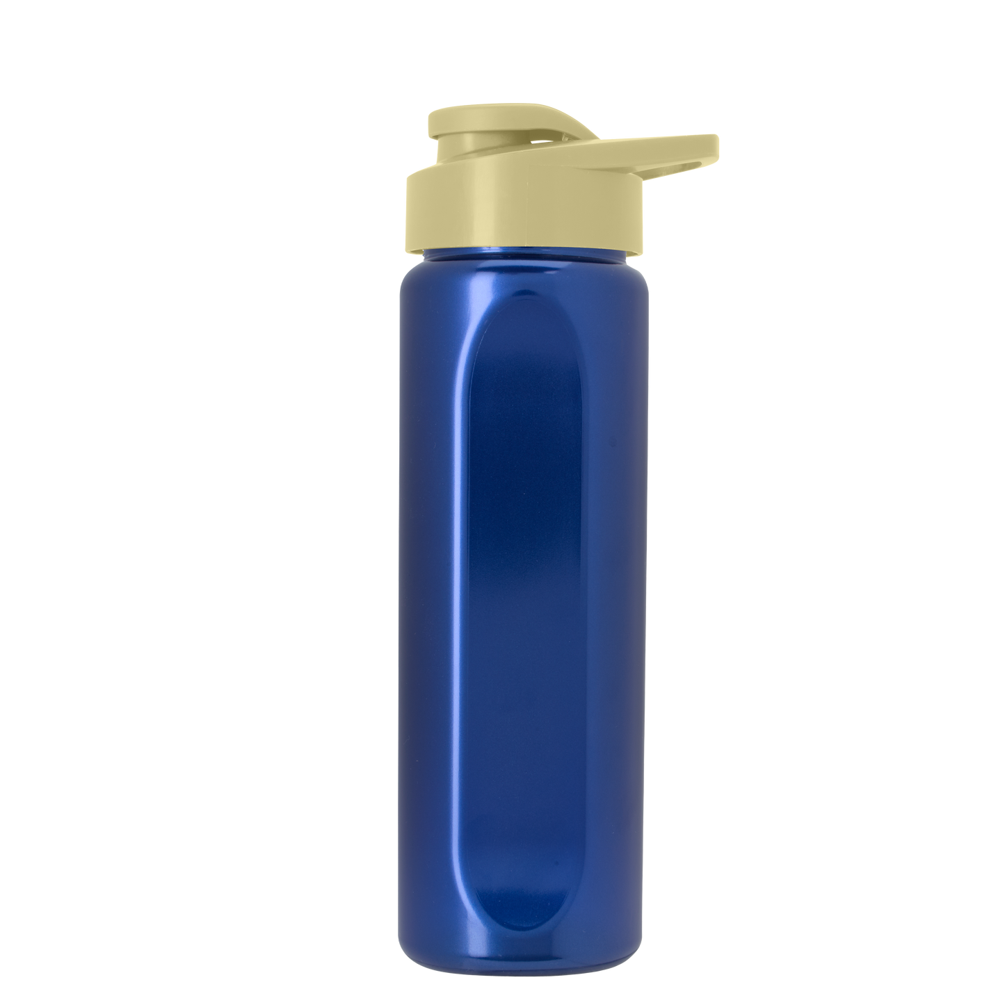 Boss Embossed RPET Bottle with Drink-Thru Lid - 26 oz.