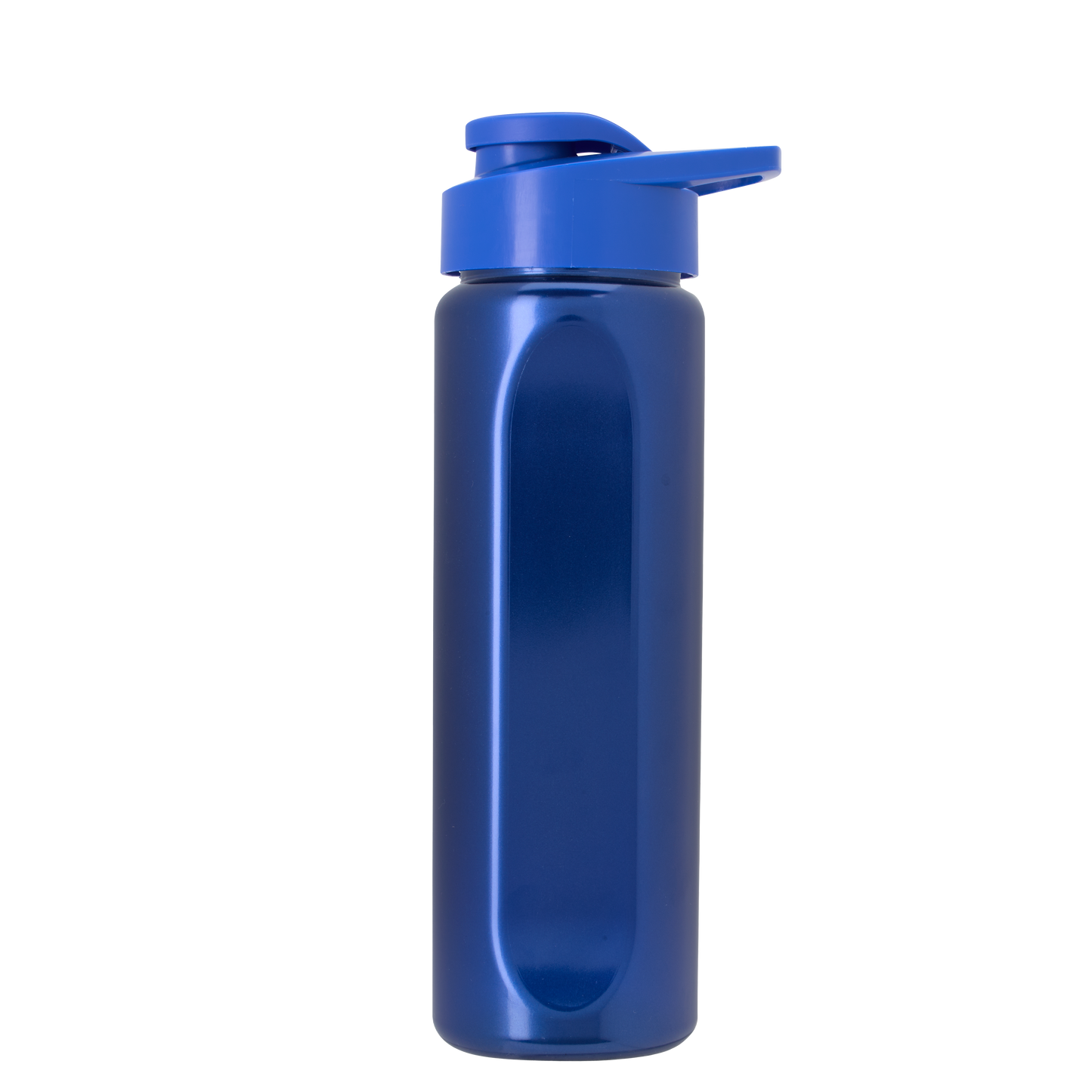 Boss Embossed RPET Bottle with Drink-Thru Lid - 26 oz.
