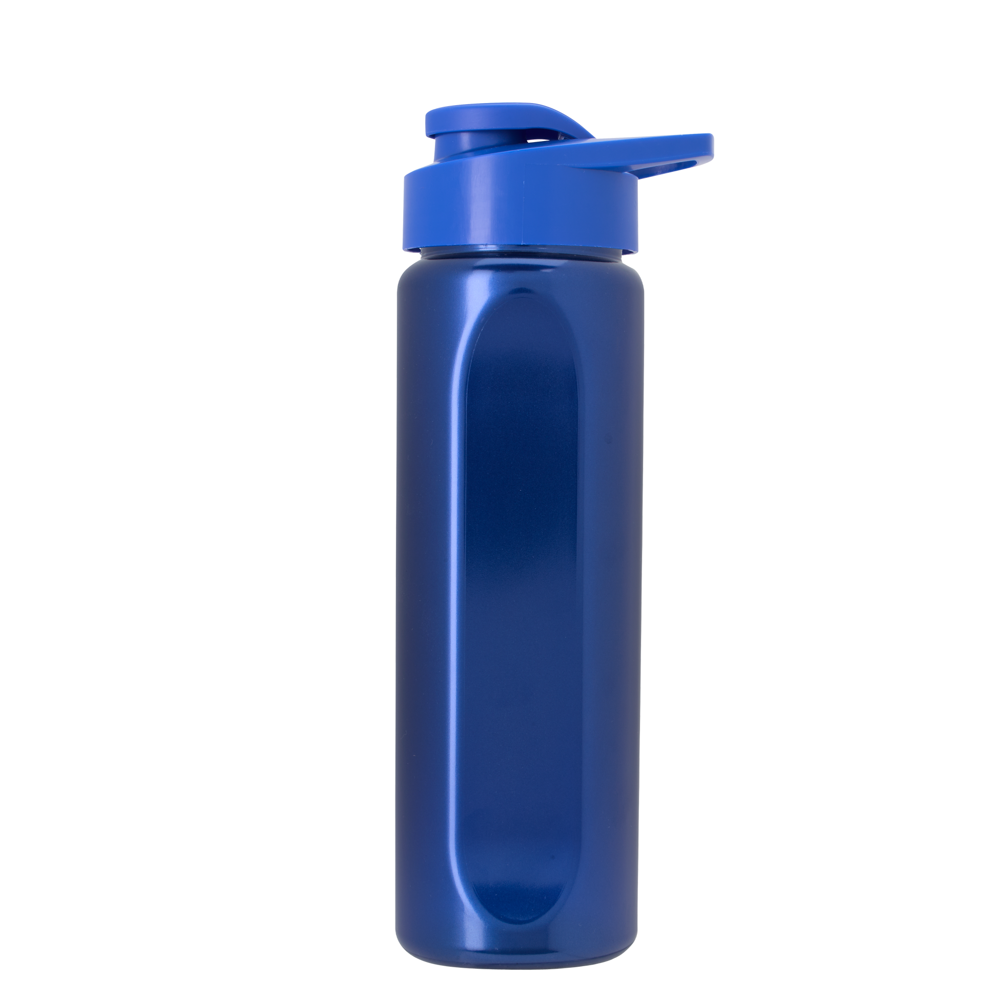 Boss Embossed RPET Bottle with Drink-Thru Lid - 26 oz.