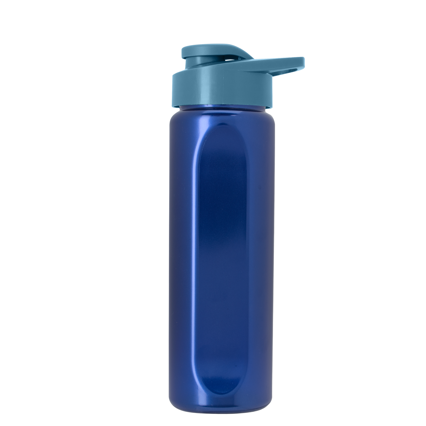 Boss Embossed RPET Bottle with Drink-Thru Lid - 26 oz.