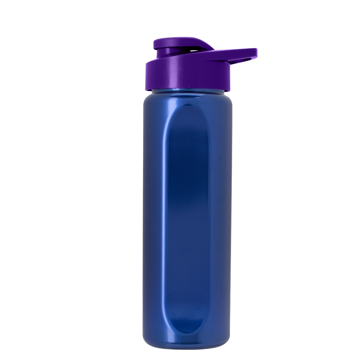 Boss Embossed RPET Bottle with Drink-Thru Lid - 26 oz.