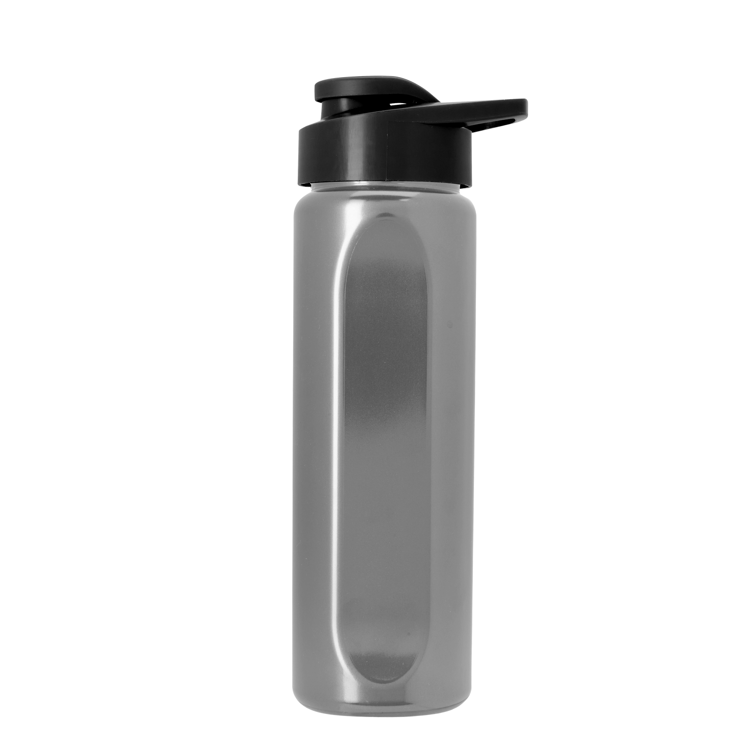 Boss Embossed RPET Bottle with Drink-Thru Lid - 26 oz.