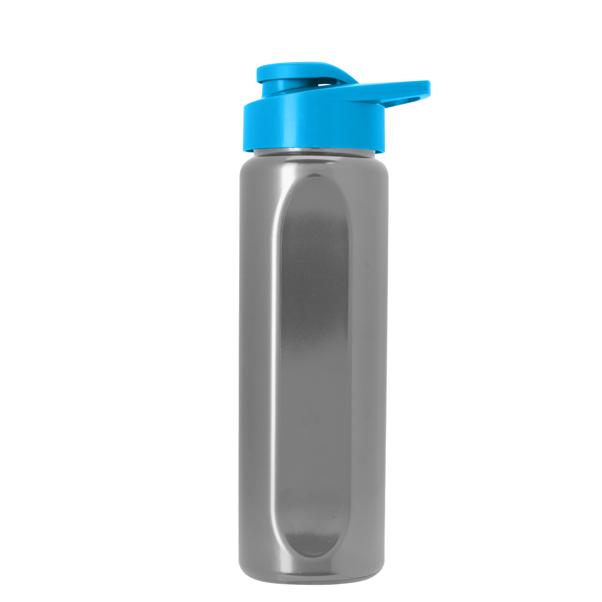 Boss Embossed RPET Bottle with Drink-Thru Lid - 26 oz.