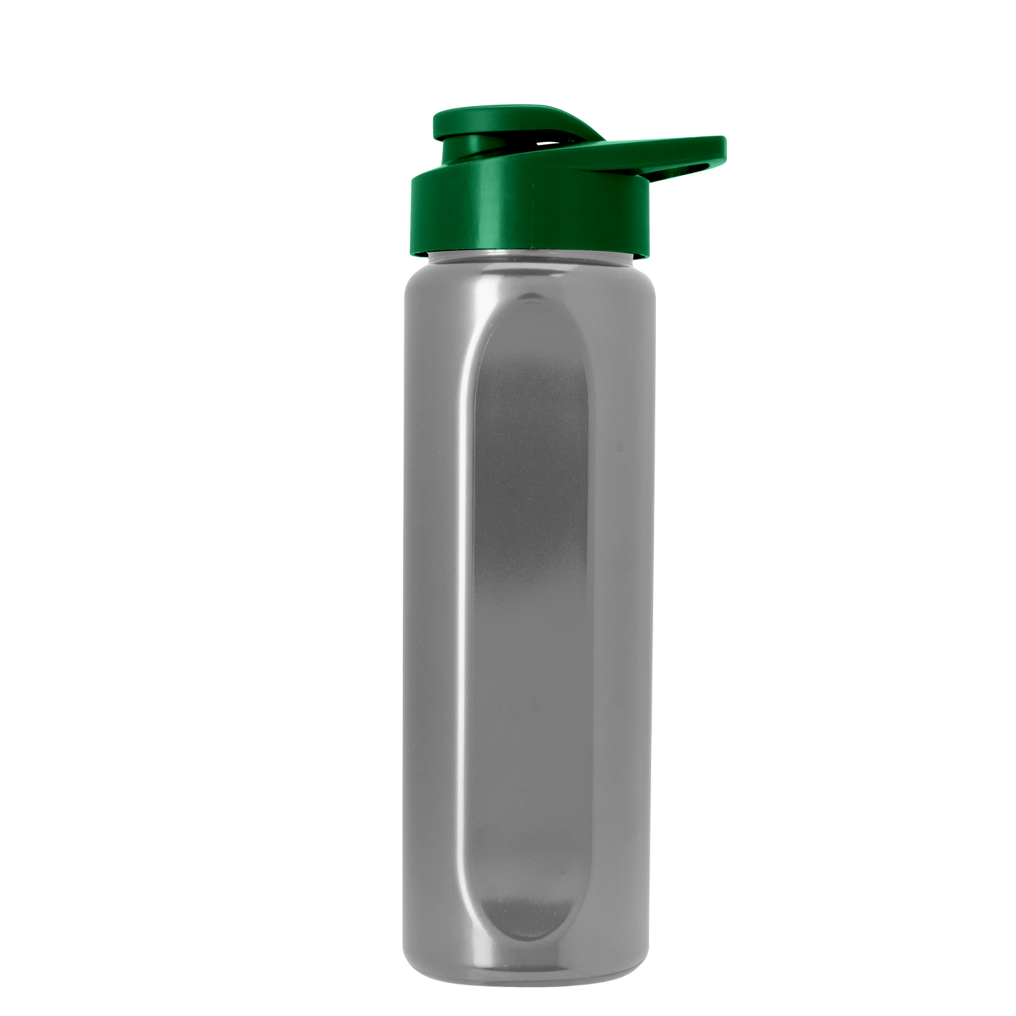 Boss Embossed RPET Bottle with Drink-Thru Lid - 26 oz.