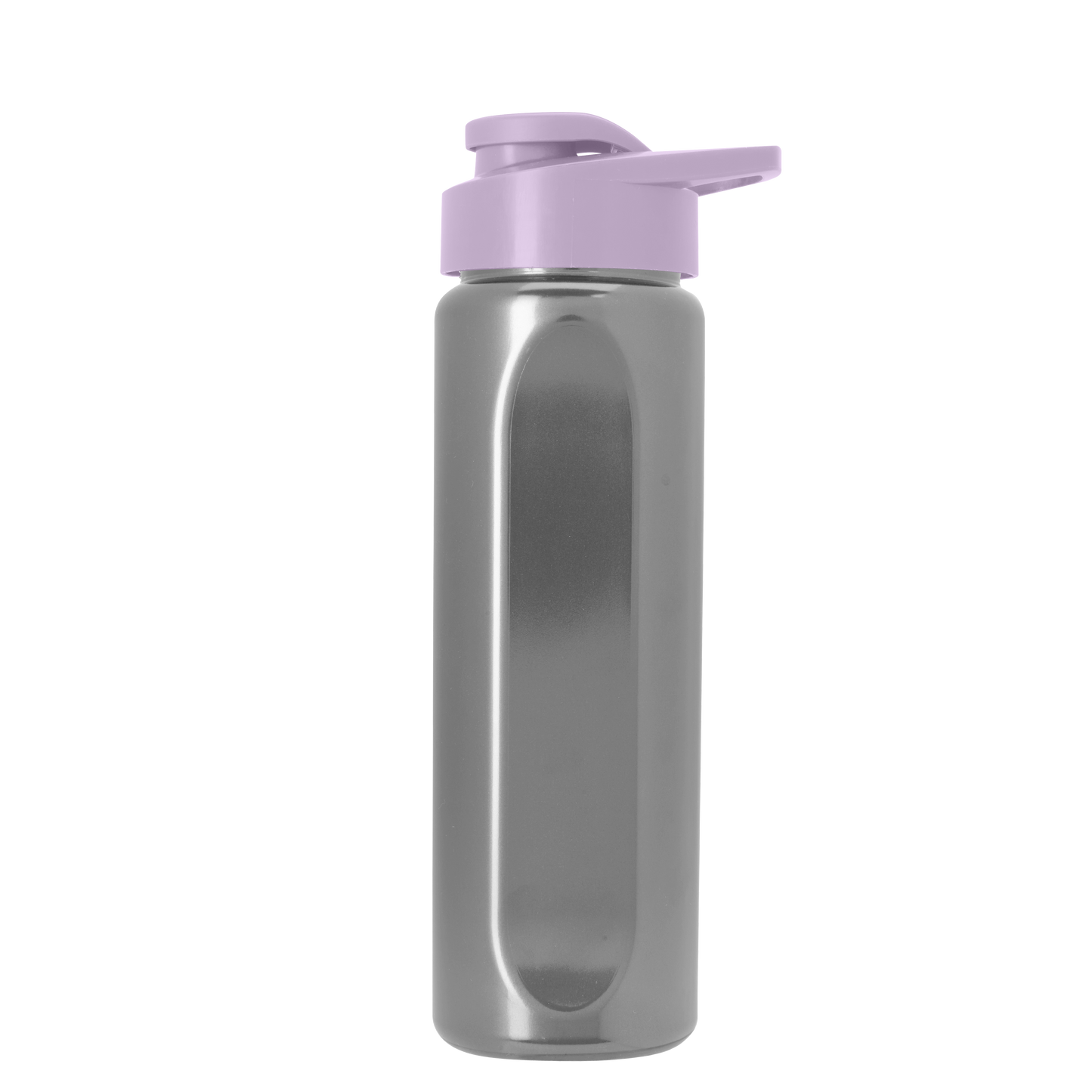 Boss Embossed RPET Bottle with Drink-Thru Lid - 26 oz.