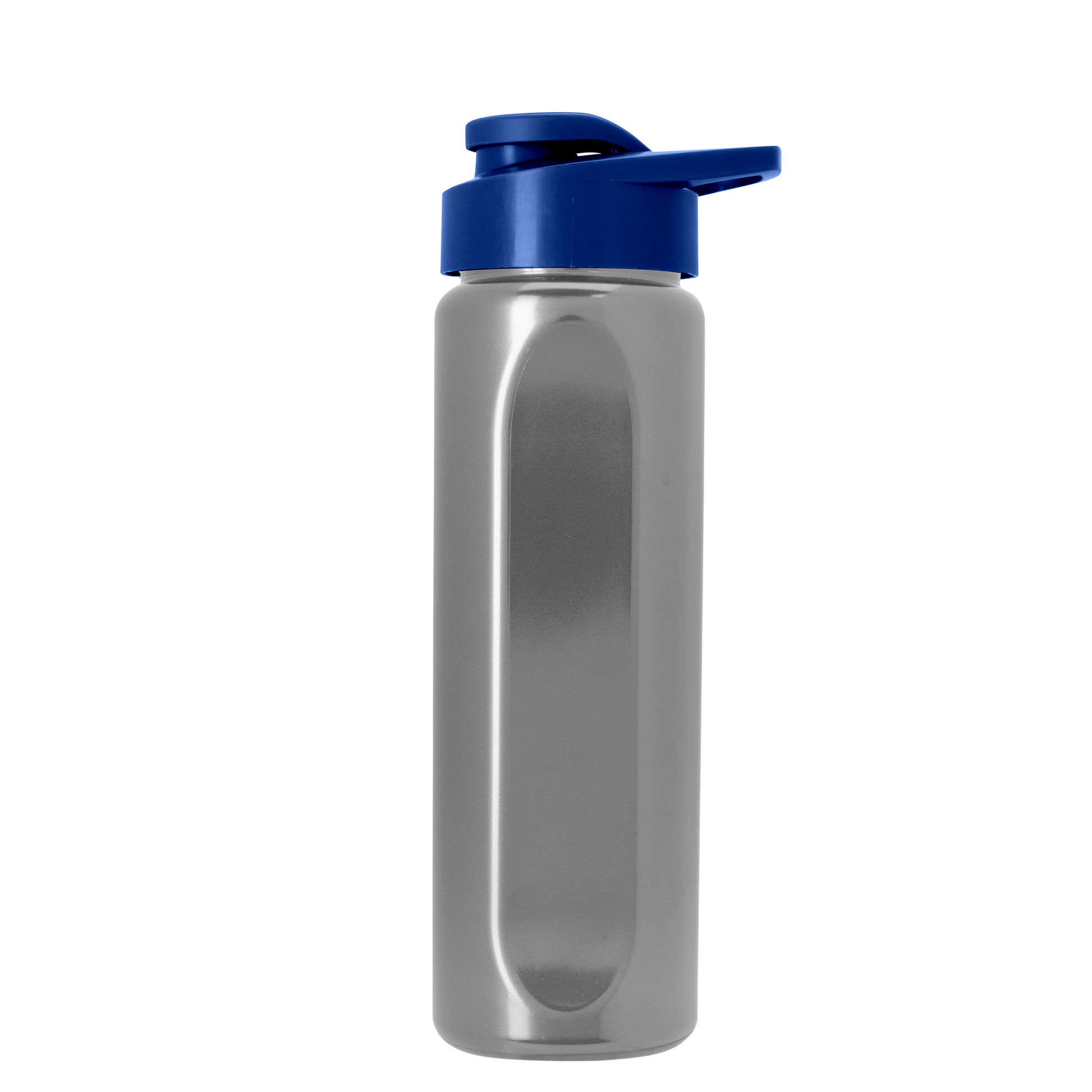 Boss Embossed RPET Bottle with Drink-Thru Lid - 26 oz.