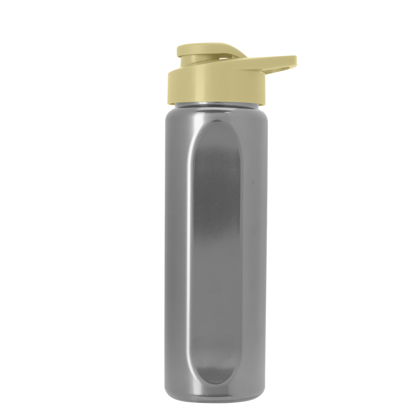 Boss Embossed RPET Bottle with Drink-Thru Lid - 26 oz.