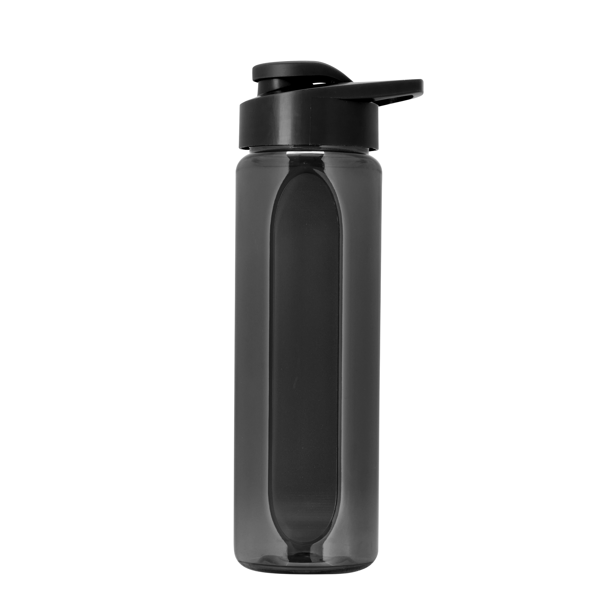 Boss Embossed RPET Bottle with Drink-Thru Lid - 26 oz.