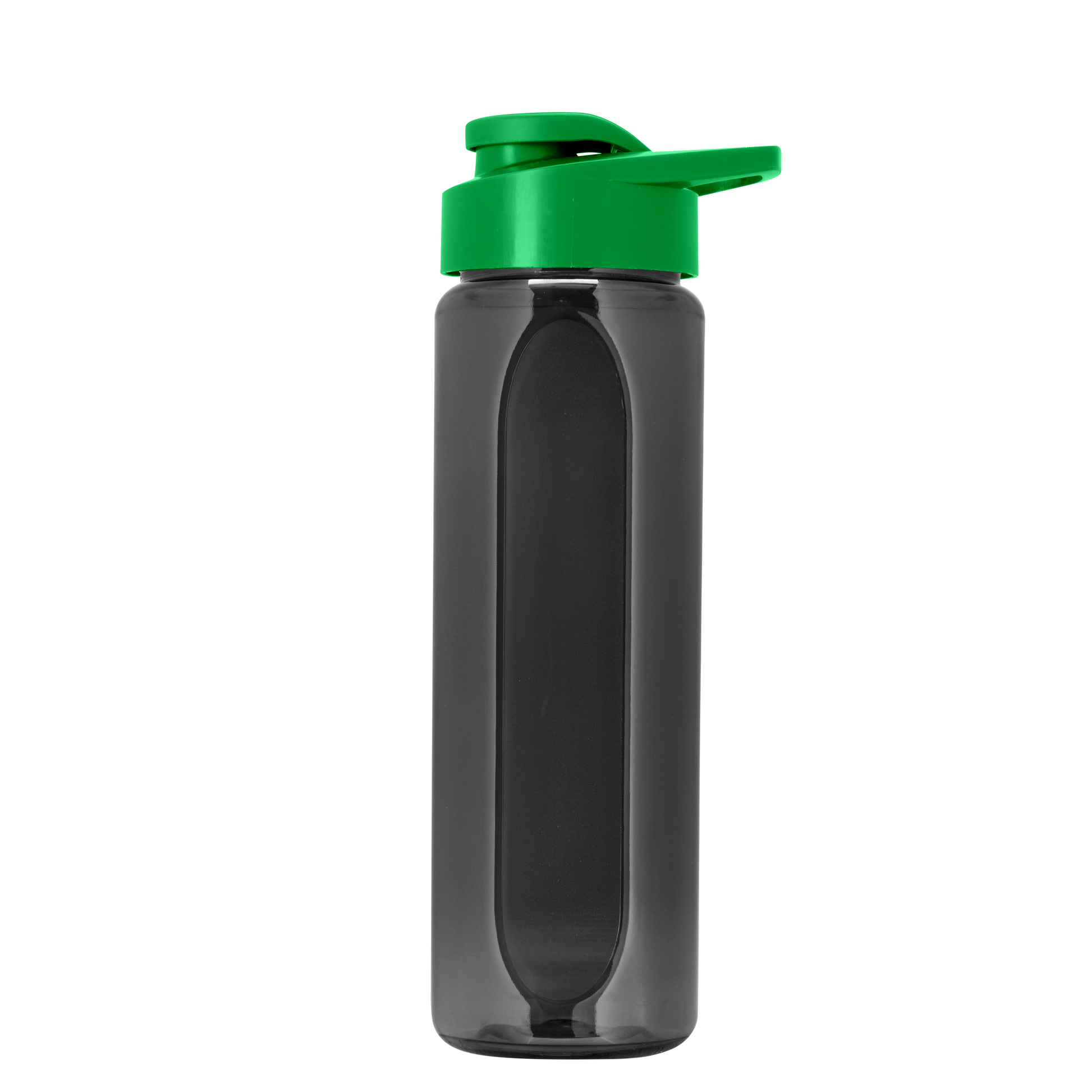 Boss Embossed RPET Bottle with Drink-Thru Lid - 26 oz.