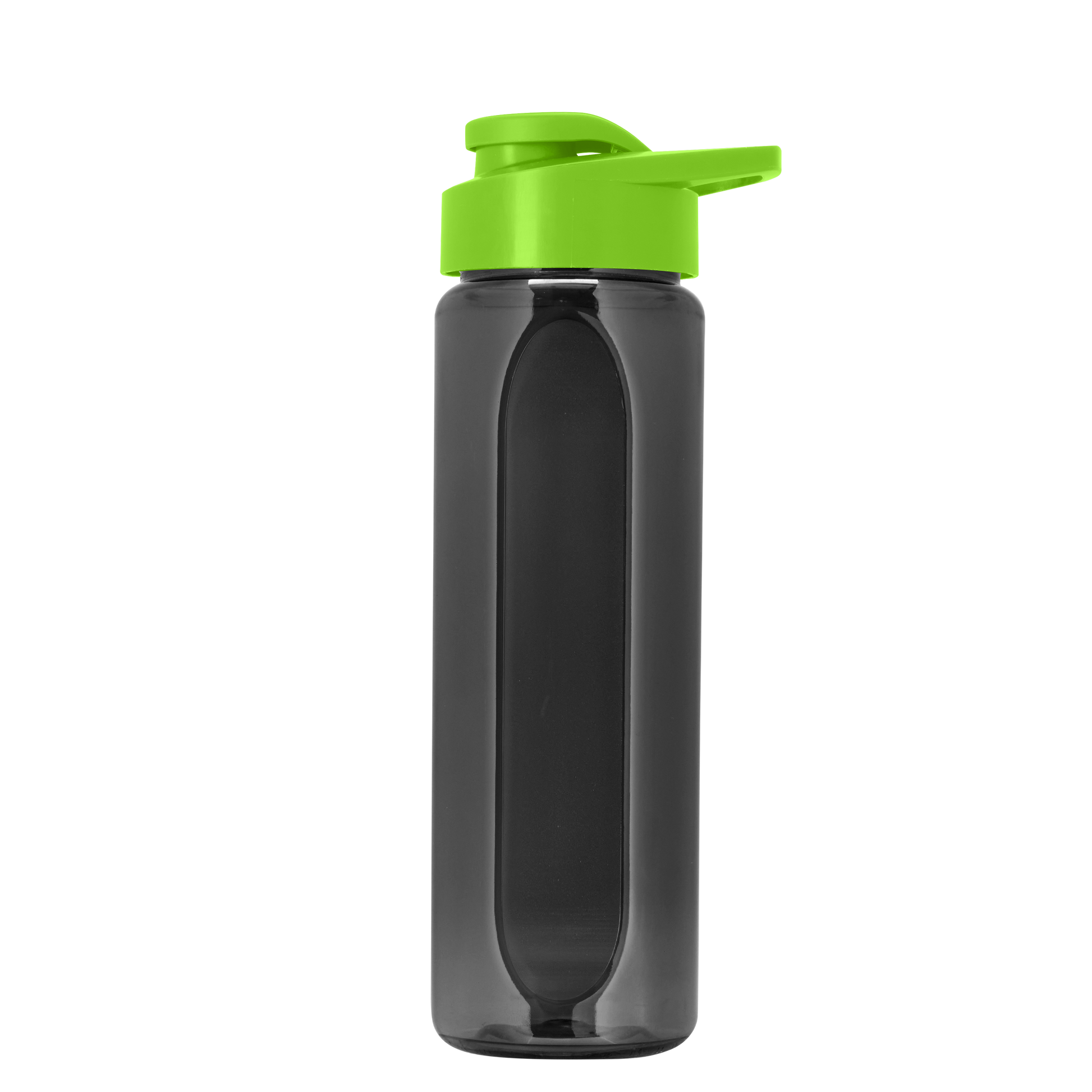 Boss Embossed RPET Bottle with Drink-Thru Lid - 26 oz.
