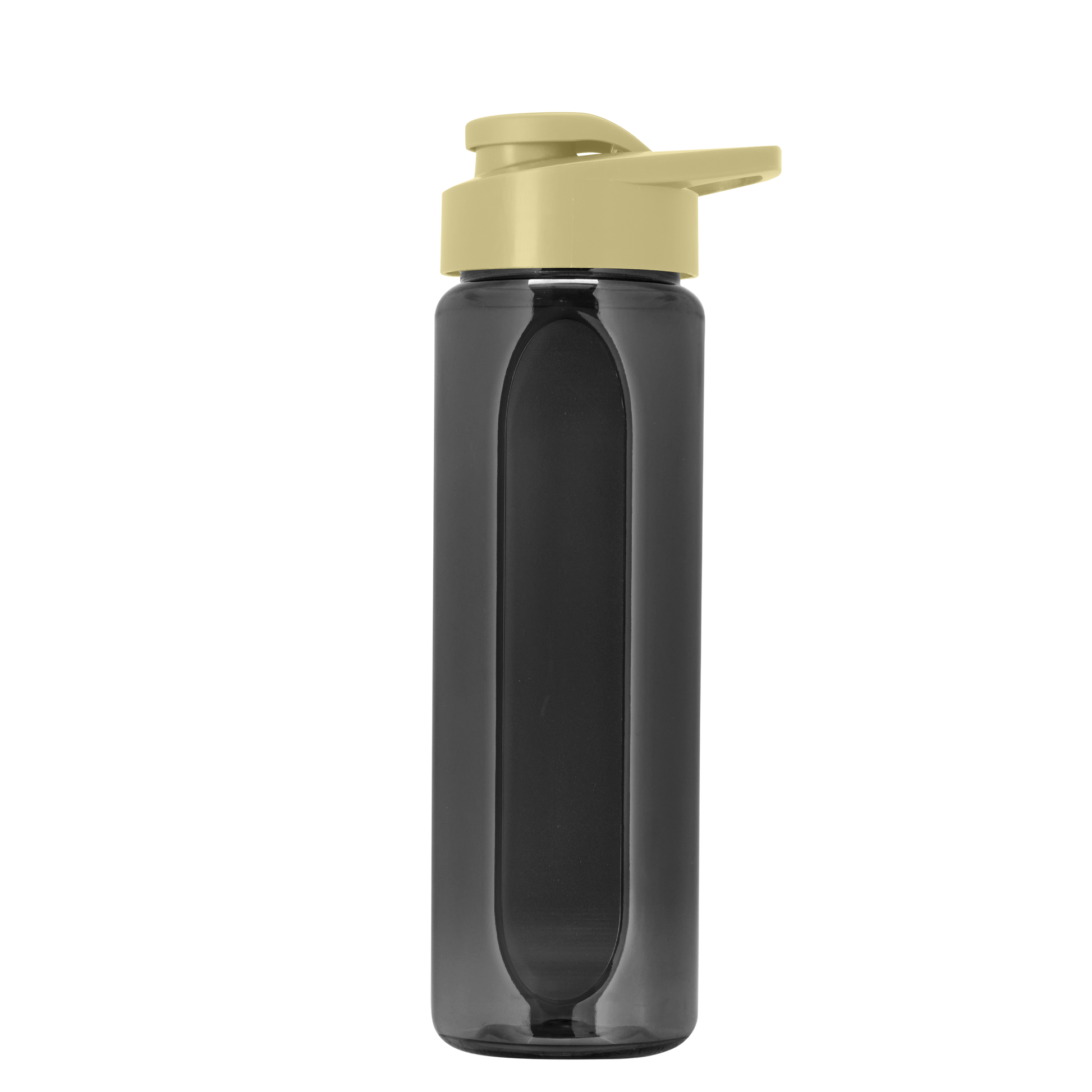 Boss Embossed RPET Bottle with Drink-Thru Lid - 26 oz.