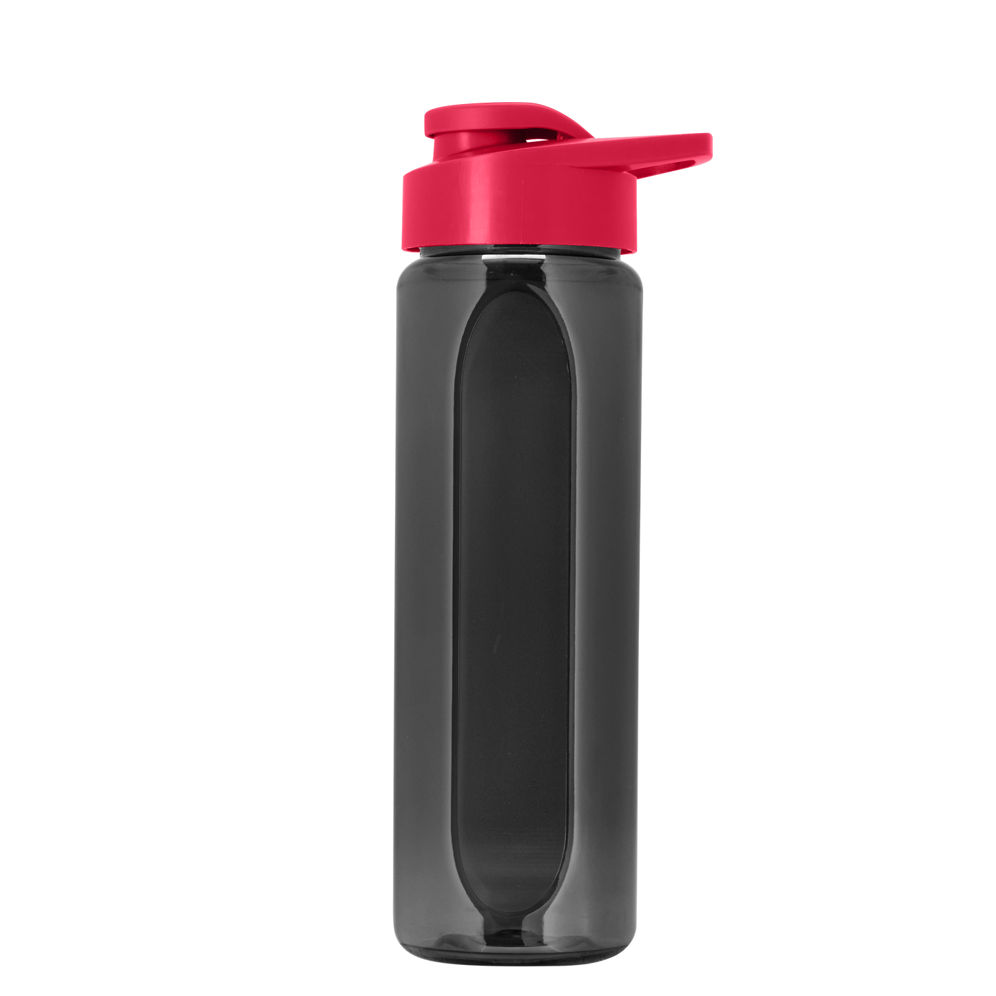 Boss Embossed RPET Bottle with Drink-Thru Lid - 26 oz.