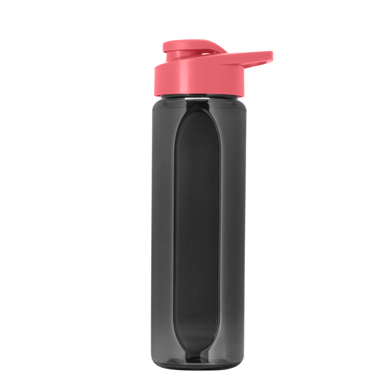Boss Embossed RPET Bottle with Drink-Thru Lid - 26 oz.