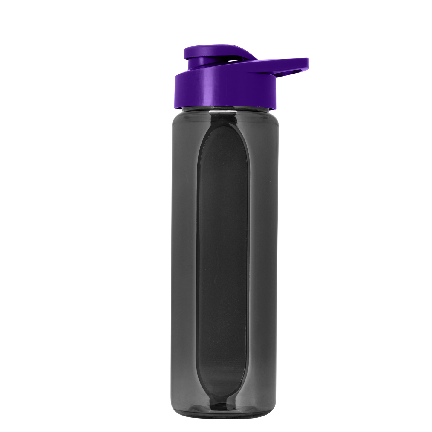 Boss Embossed RPET Bottle with Drink-Thru Lid - 26 oz.