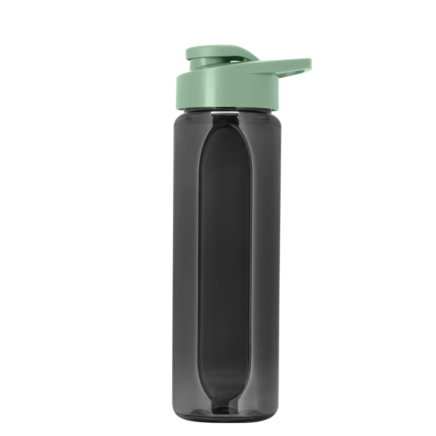 Boss Embossed RPET Bottle with Drink-Thru Lid - 26 oz.