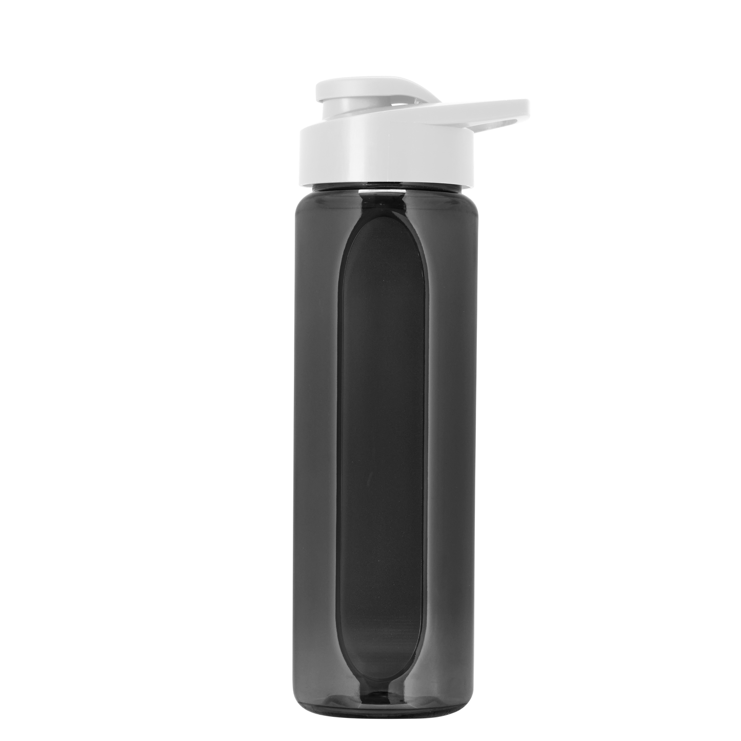 Boss Embossed RPET Bottle with Drink-Thru Lid - 26 oz.