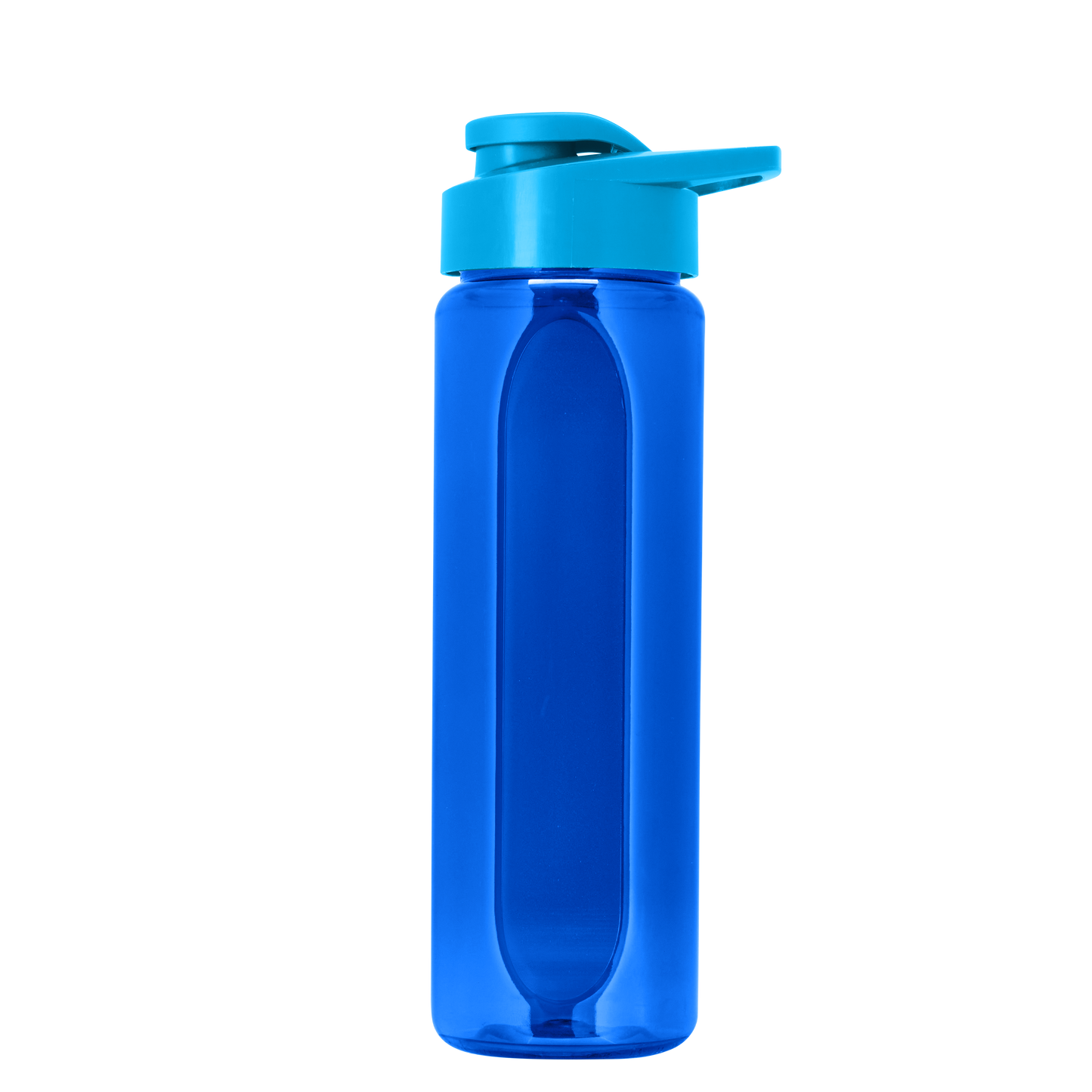 Boss Embossed RPET Bottle with Drink-Thru Lid - 26 oz.