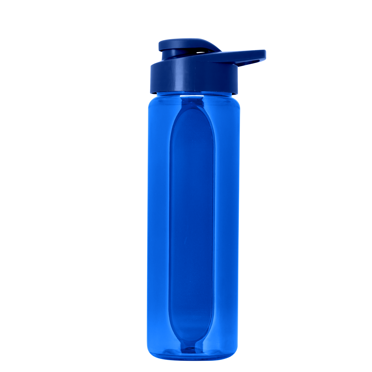 Boss Embossed RPET Bottle with Drink-Thru Lid - 26 oz.